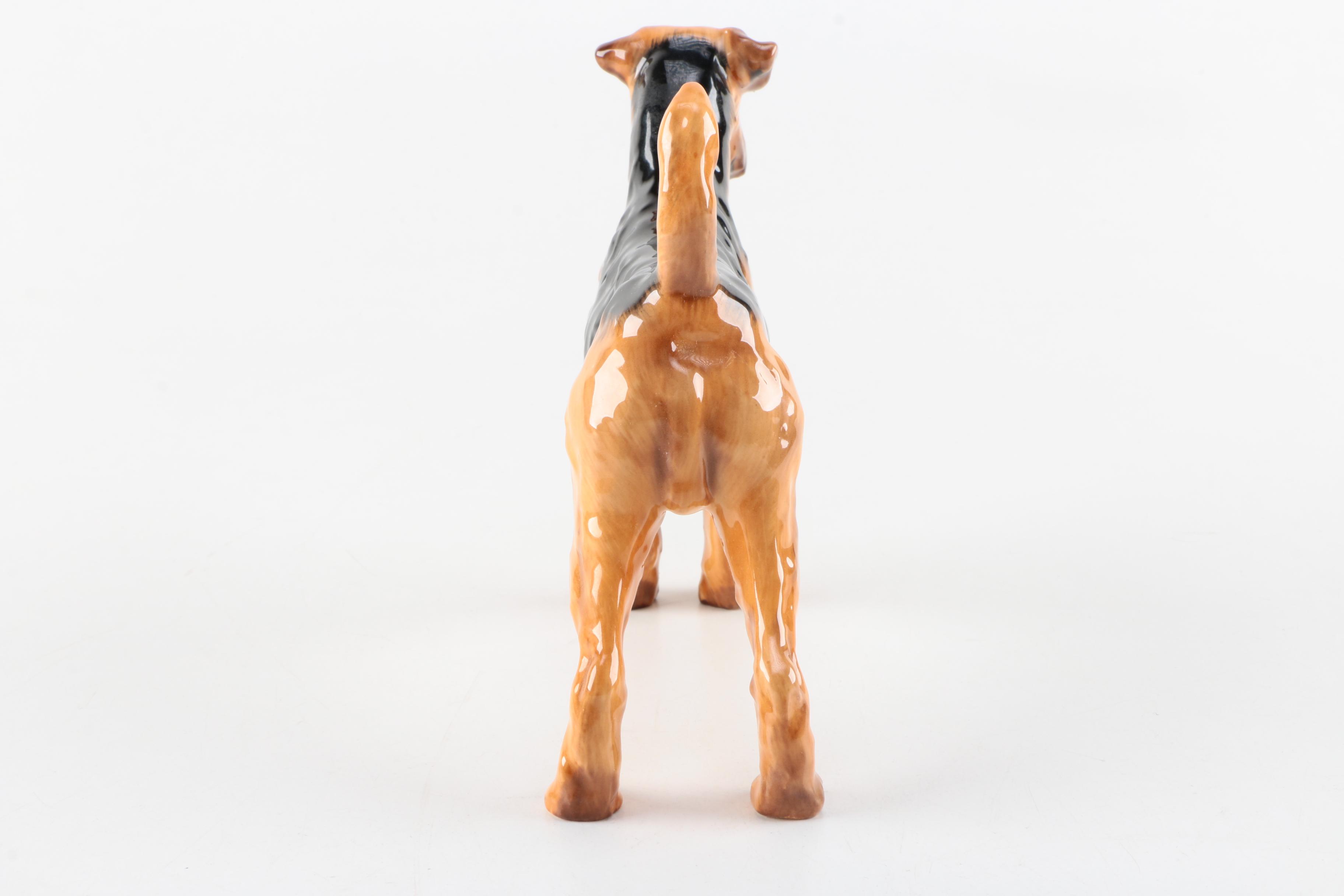 Royal Doulton Airedale Terrier Dog Figurine