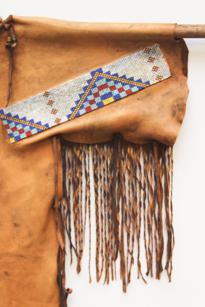 Vintage Leather Native American Style Tunic