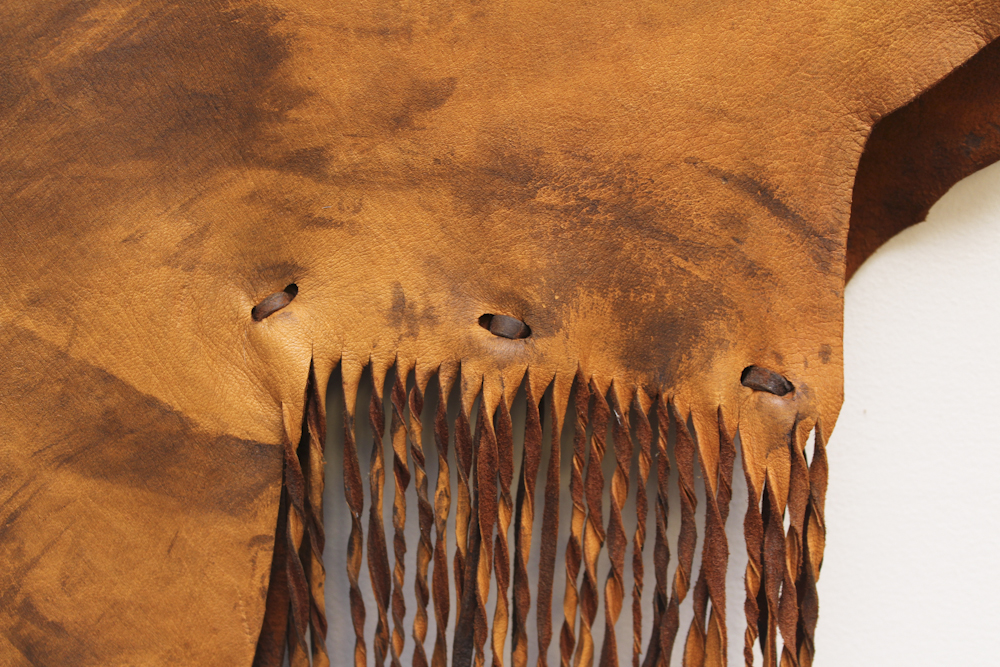 Vintage Leather Native American Style Tunic