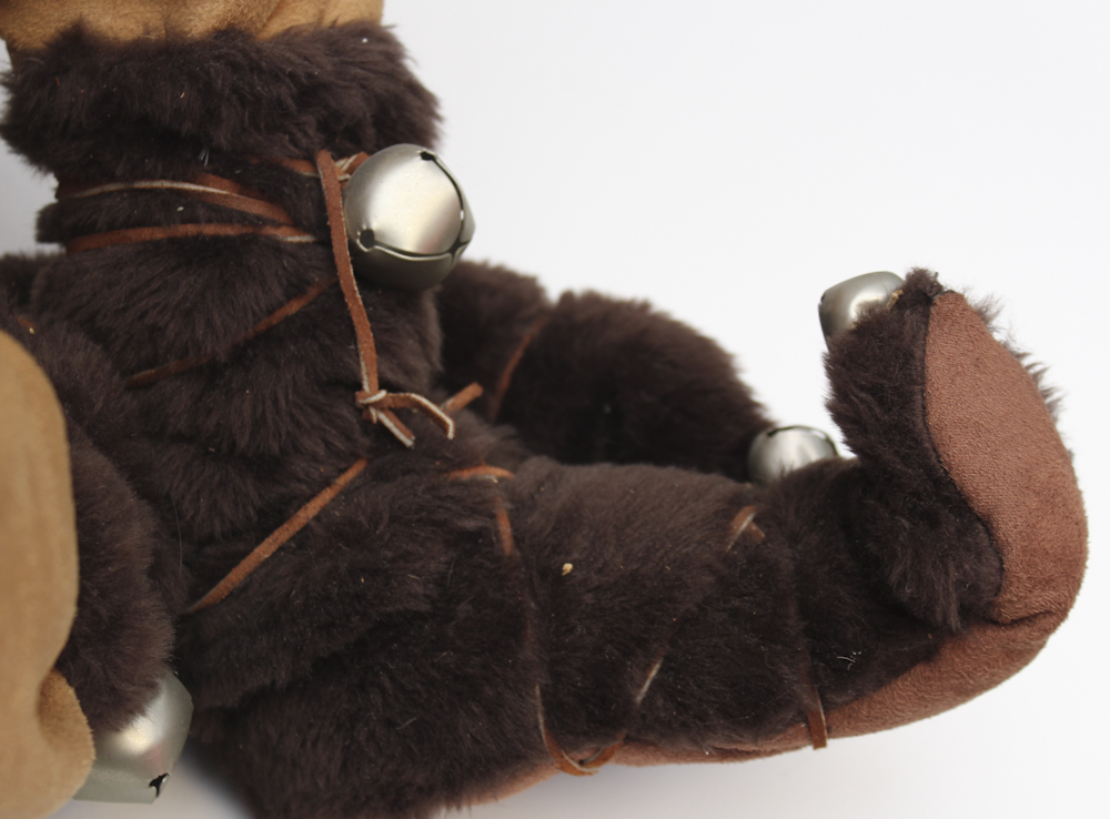 Sitting Santa with Native American Style Attire by Dee Cash