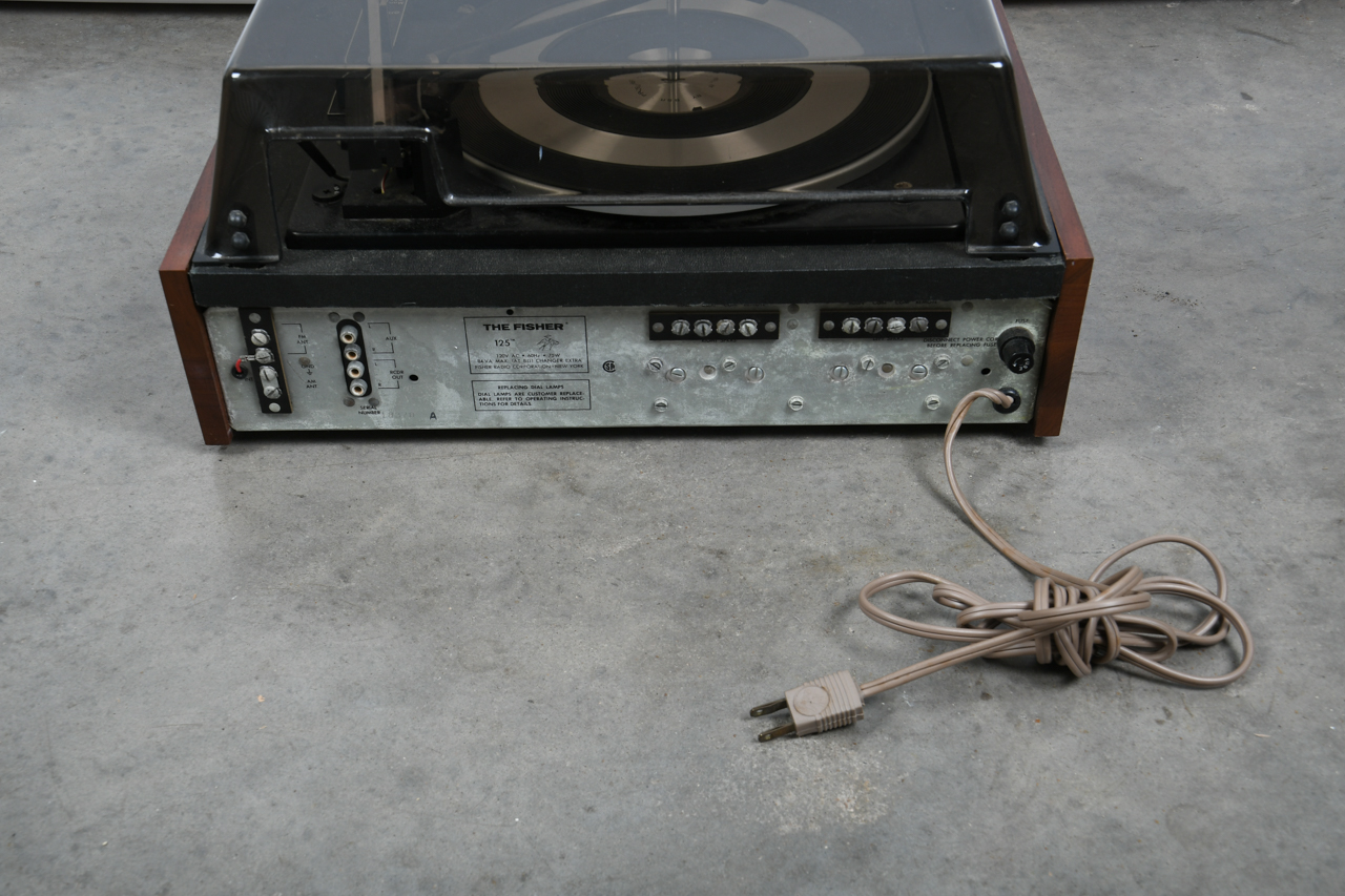 Fisher Turntable and Speakers