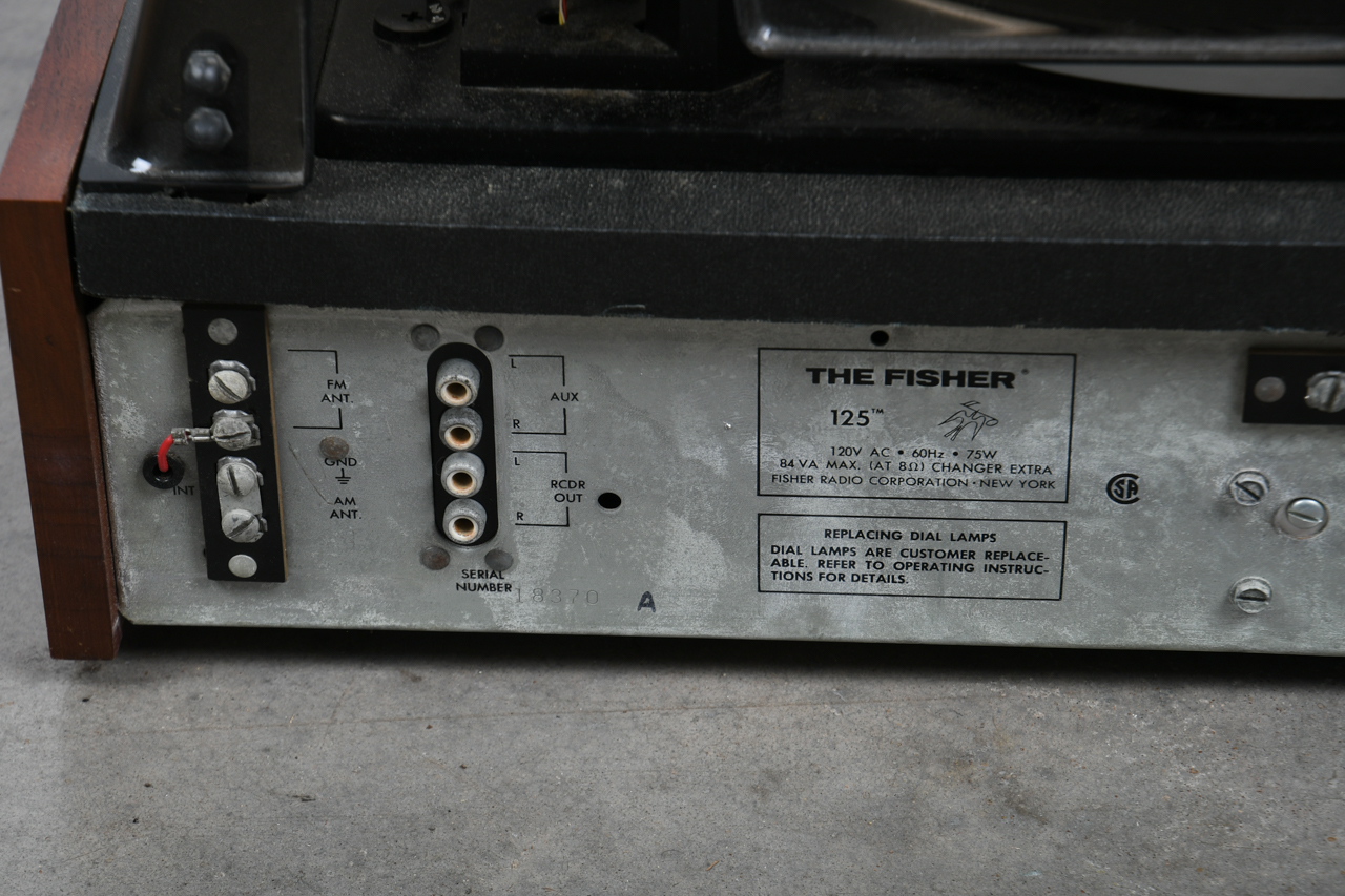 Fisher Turntable and Speakers