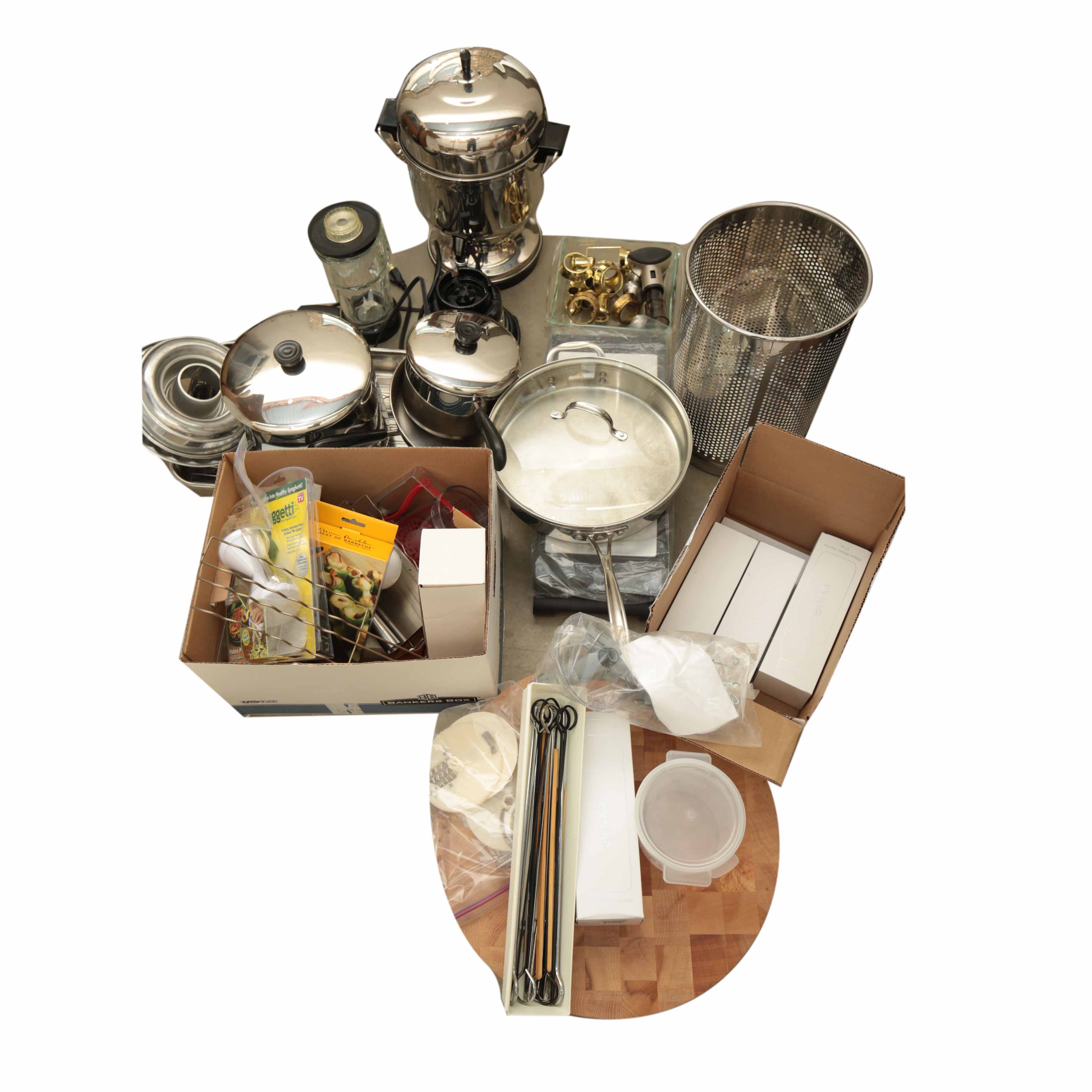 Vast Collection of Kitchen Cookware and Supplies