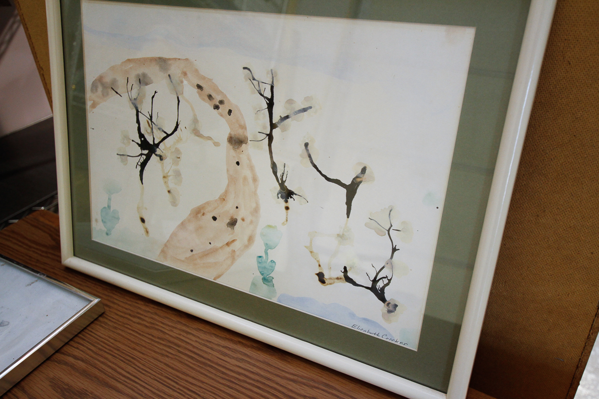 Elizabeth Crocker Child's Watercolor Painting