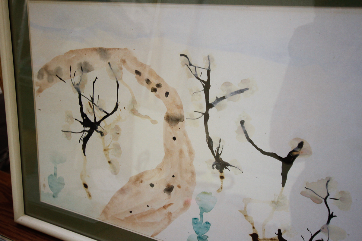 Elizabeth Crocker Child's Watercolor Painting