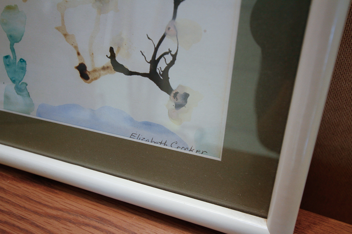 Elizabeth Crocker Child's Watercolor Painting