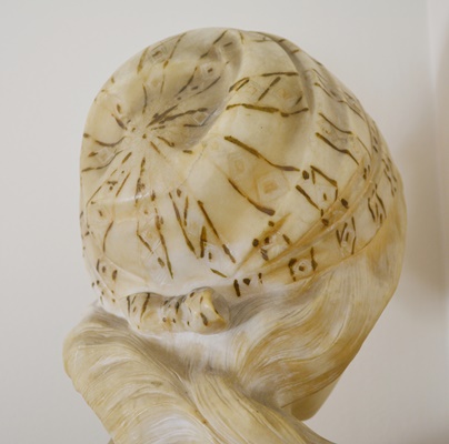 Giuseppe (Professor) Bessi Alabaster Bust "Primo Amore"