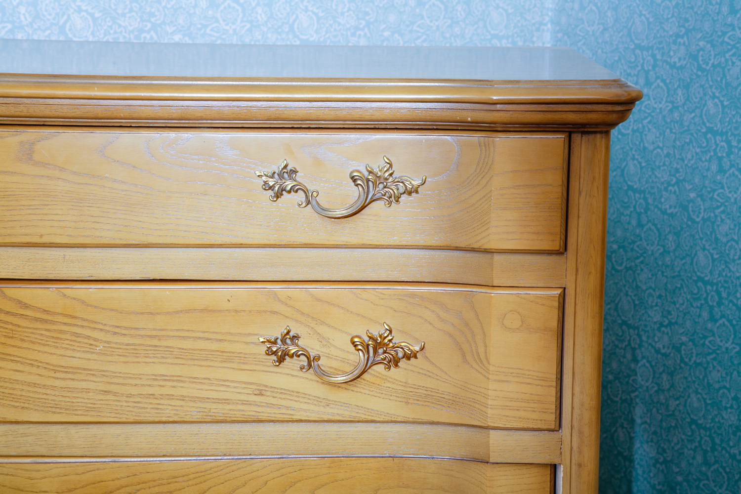 Louis XV Style Chest on Chest of Drawers by Huntley