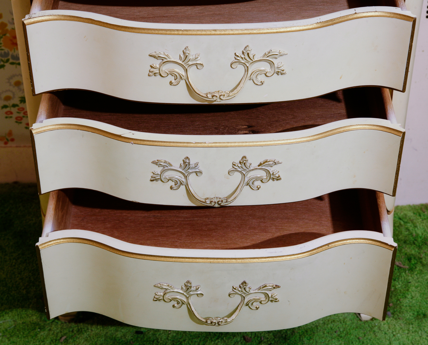 Vintage French Provincial Style Lingerie Chest