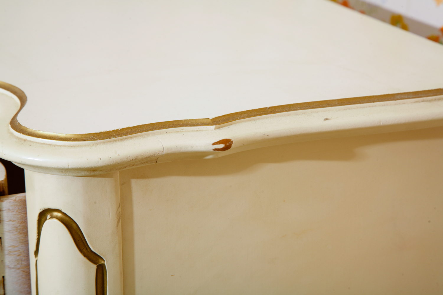 Vintage French Provincial Style Lingerie Chest