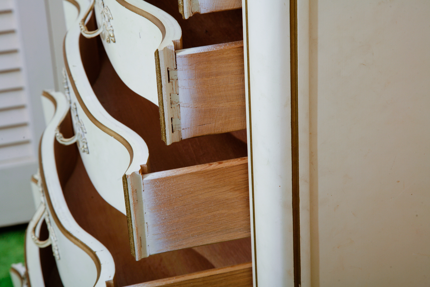 Vintage French Provincial Style Lingerie Chest