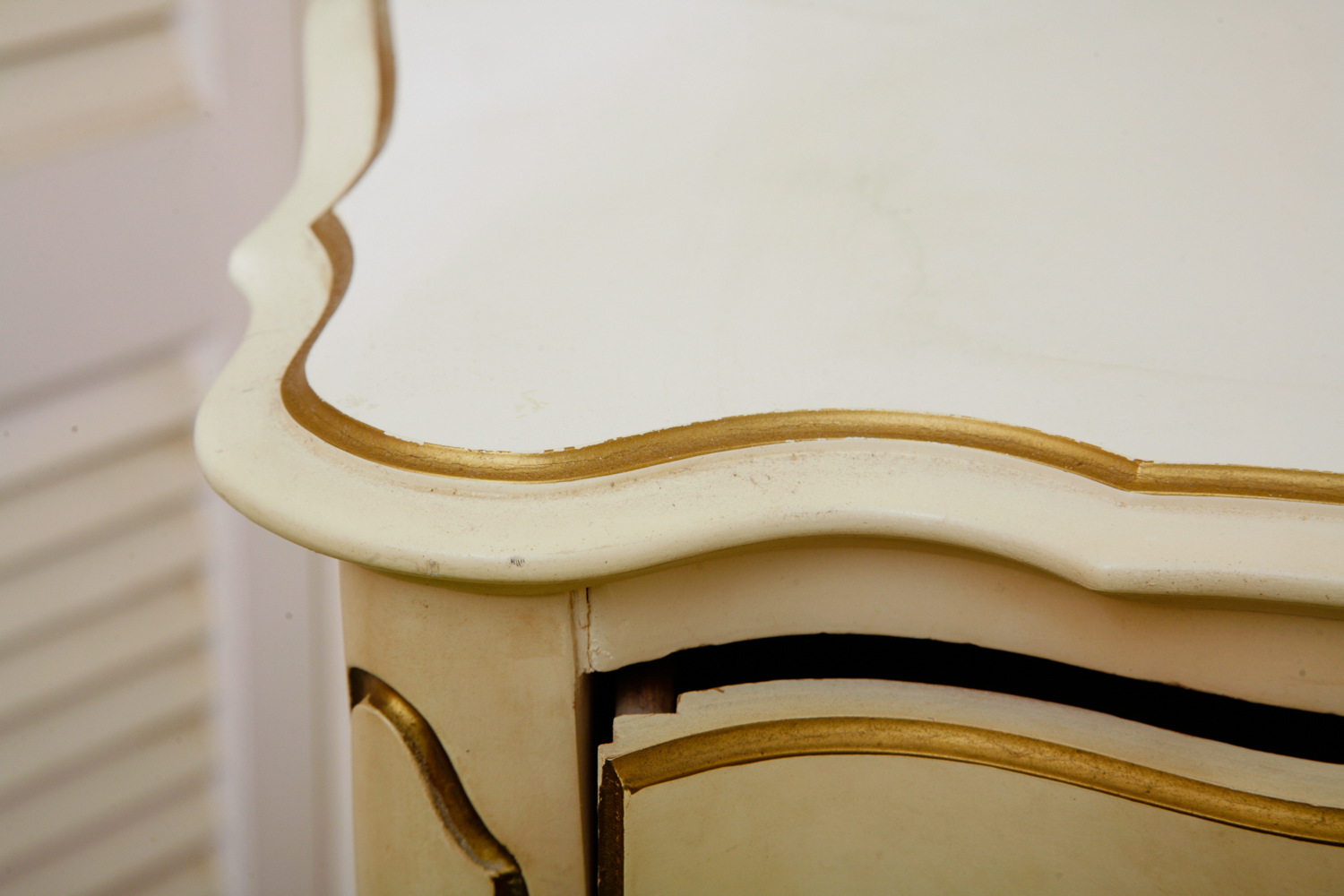 Vintage French Provincial Style Lingerie Chest