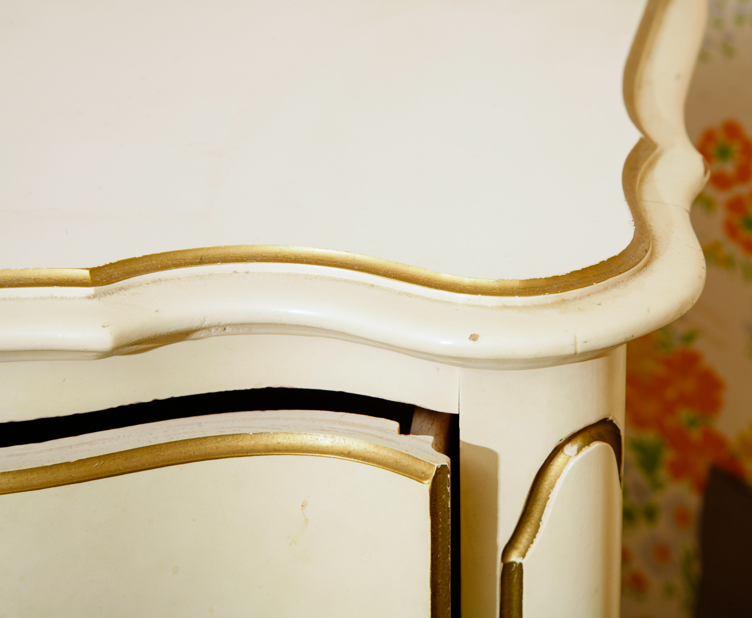 Vintage French Provincial Style Lingerie Chest