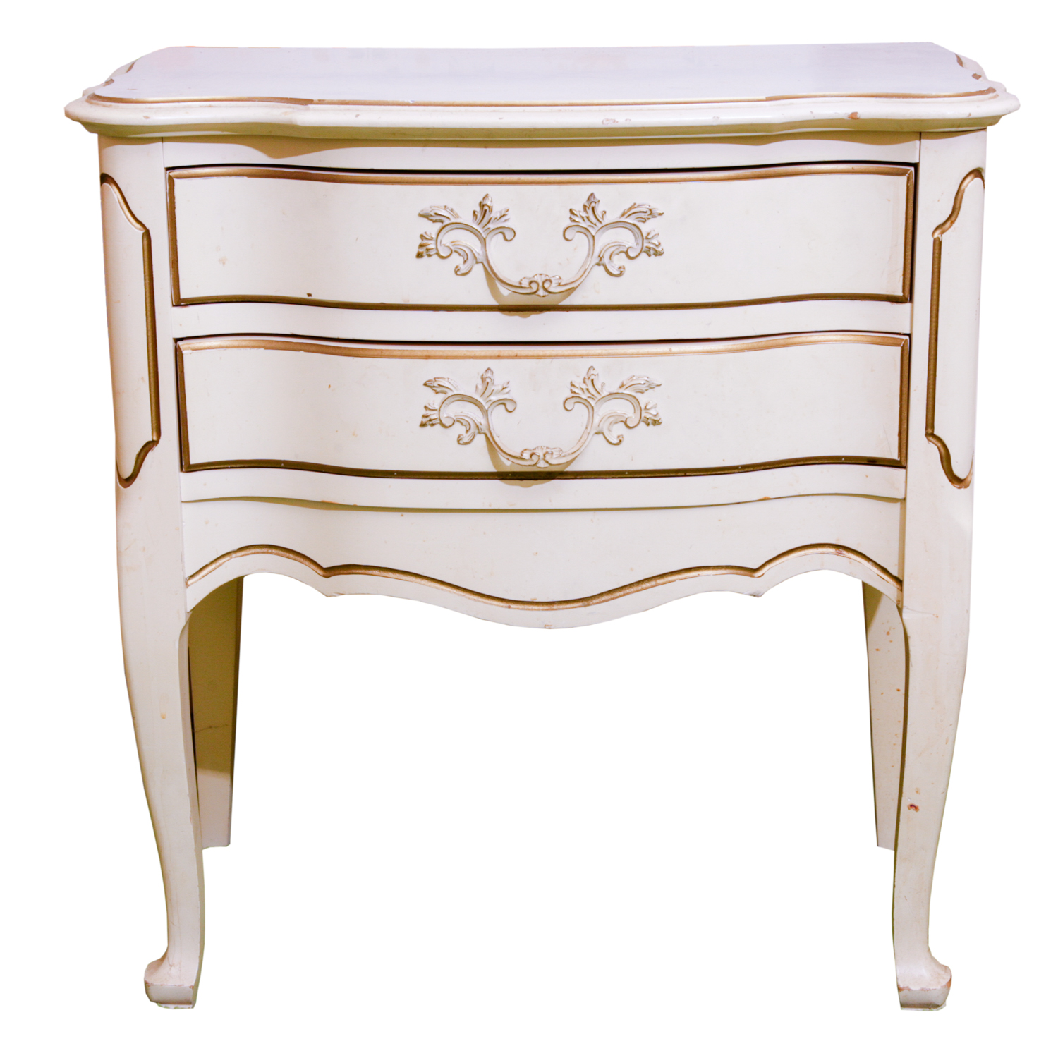 Vintage French Provincial Style Nightstand