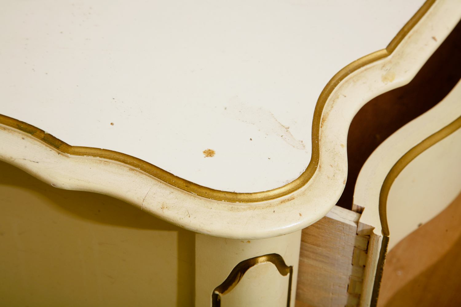 Vintage French Provincial Style Nightstand