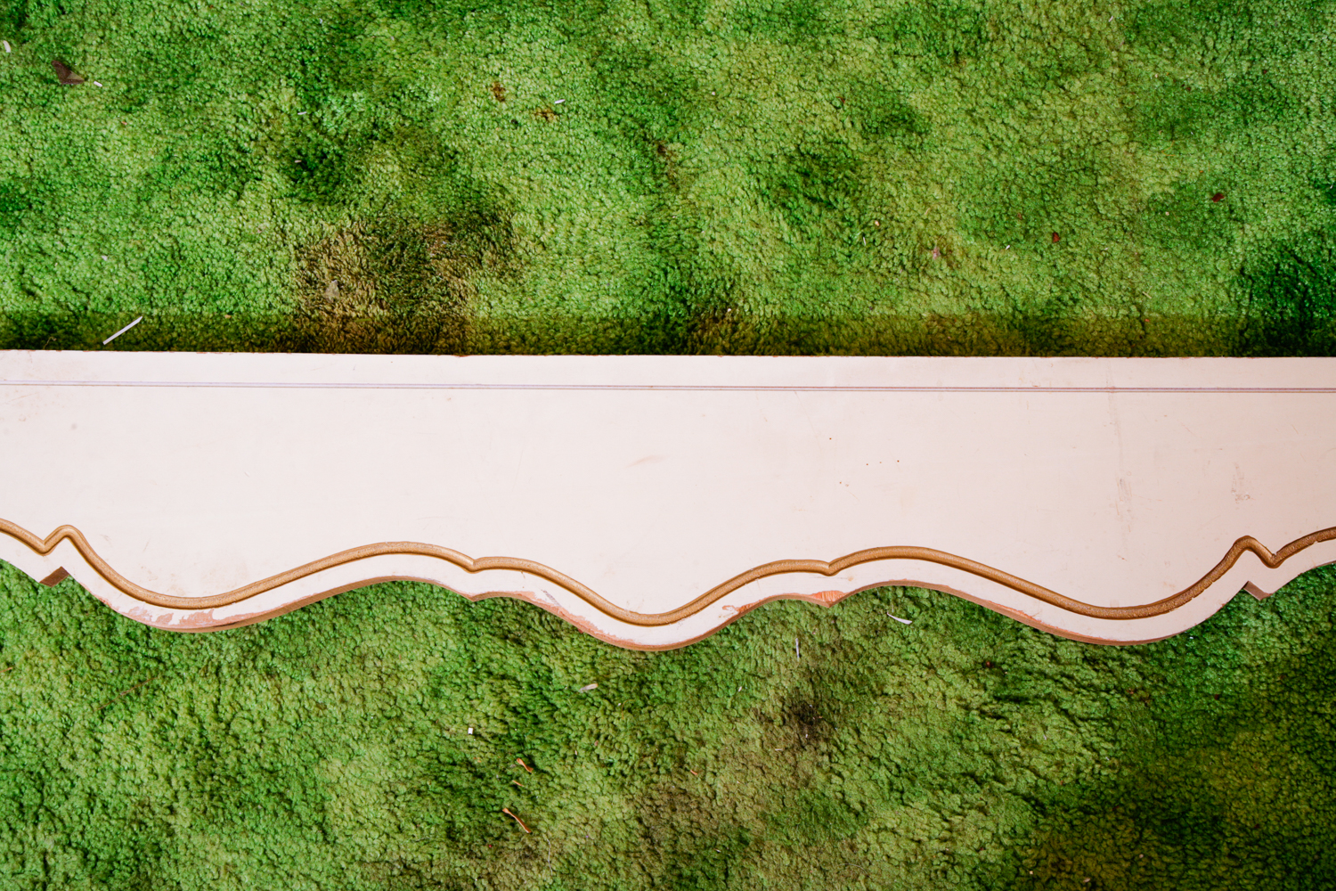 Vintage Johnson Carper Provincial Style Headboard & Footboard