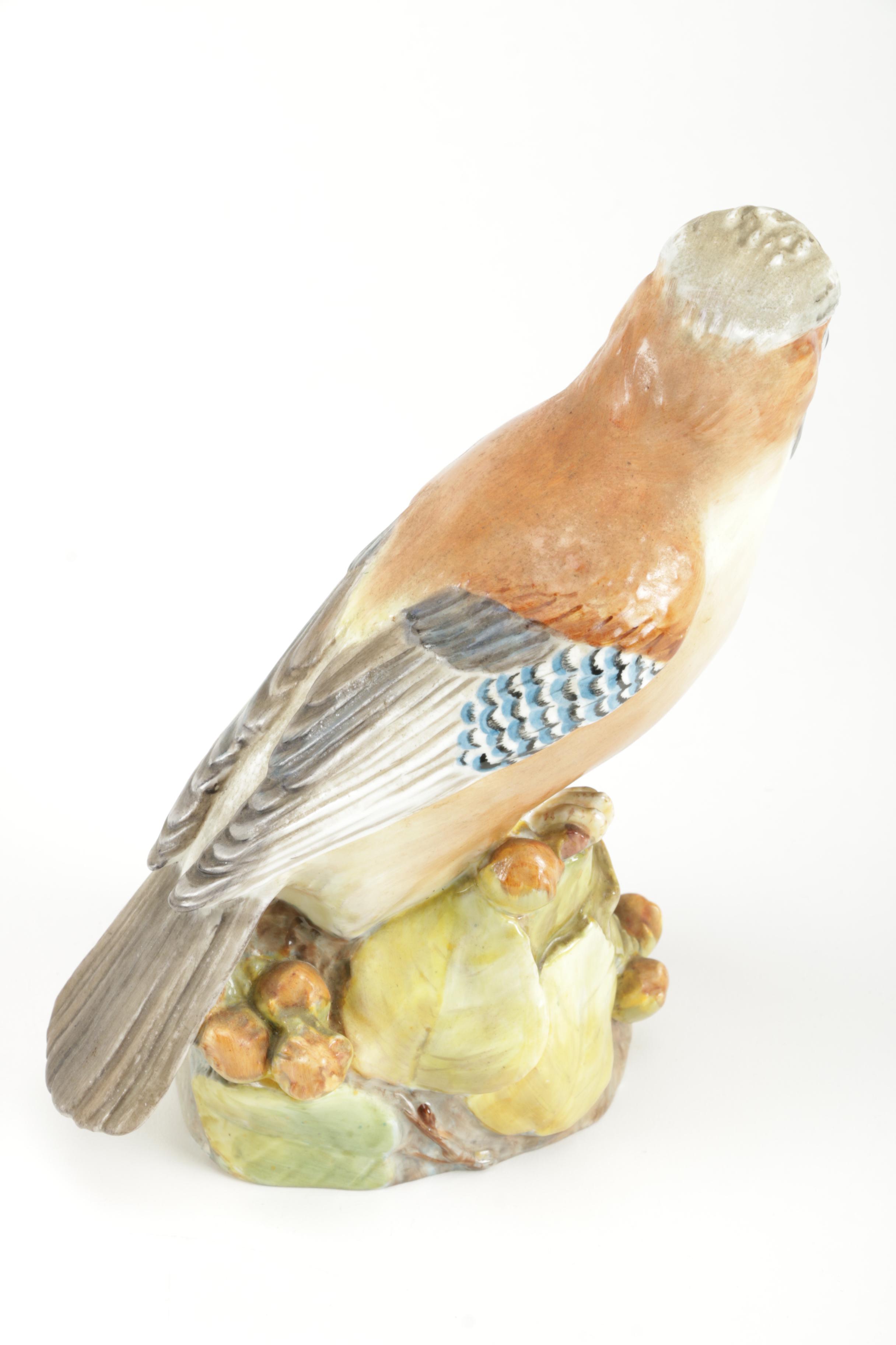 Royal Worcester Bone China Figurine of Jay Bird