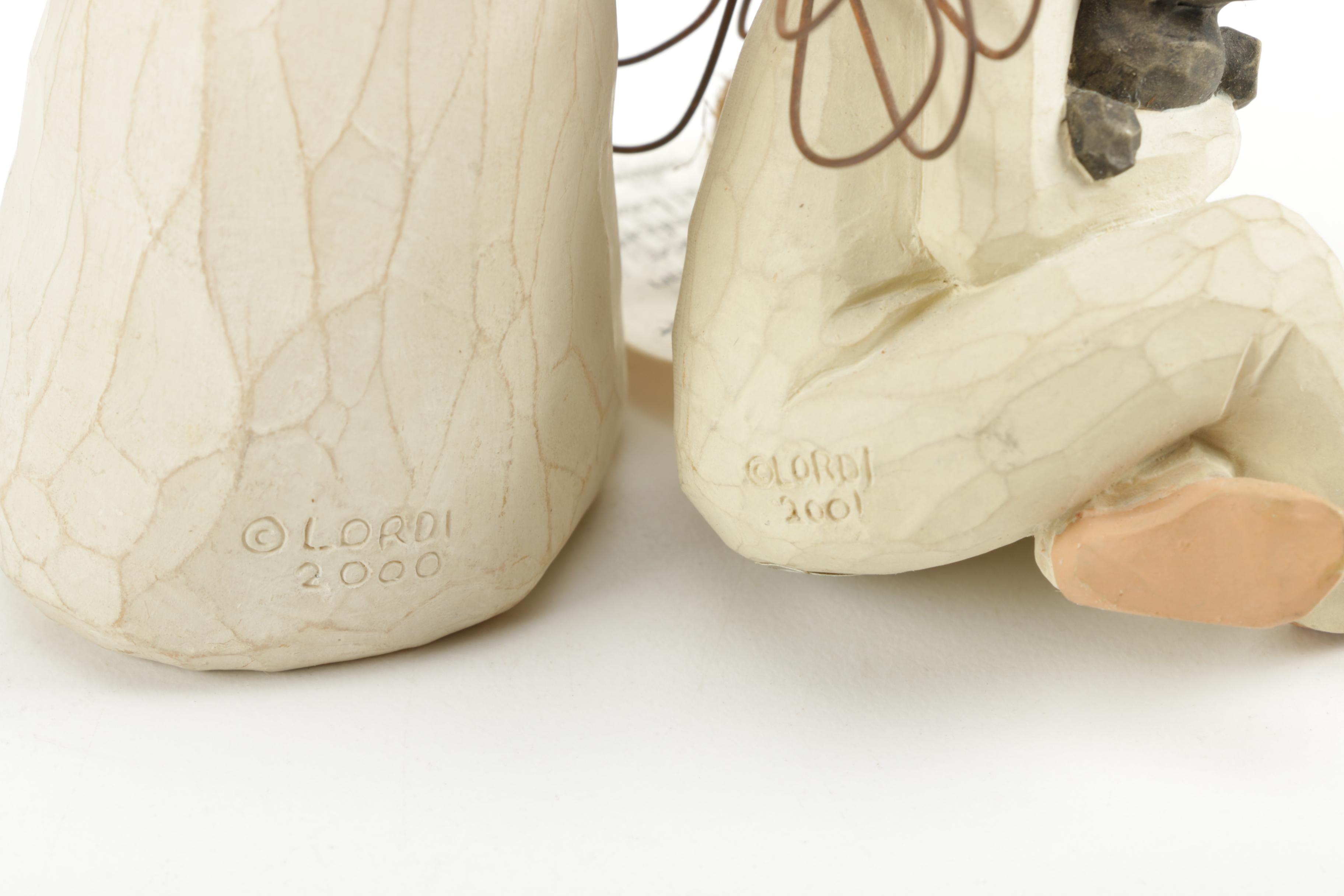 Collection of Willow Tree Figurines