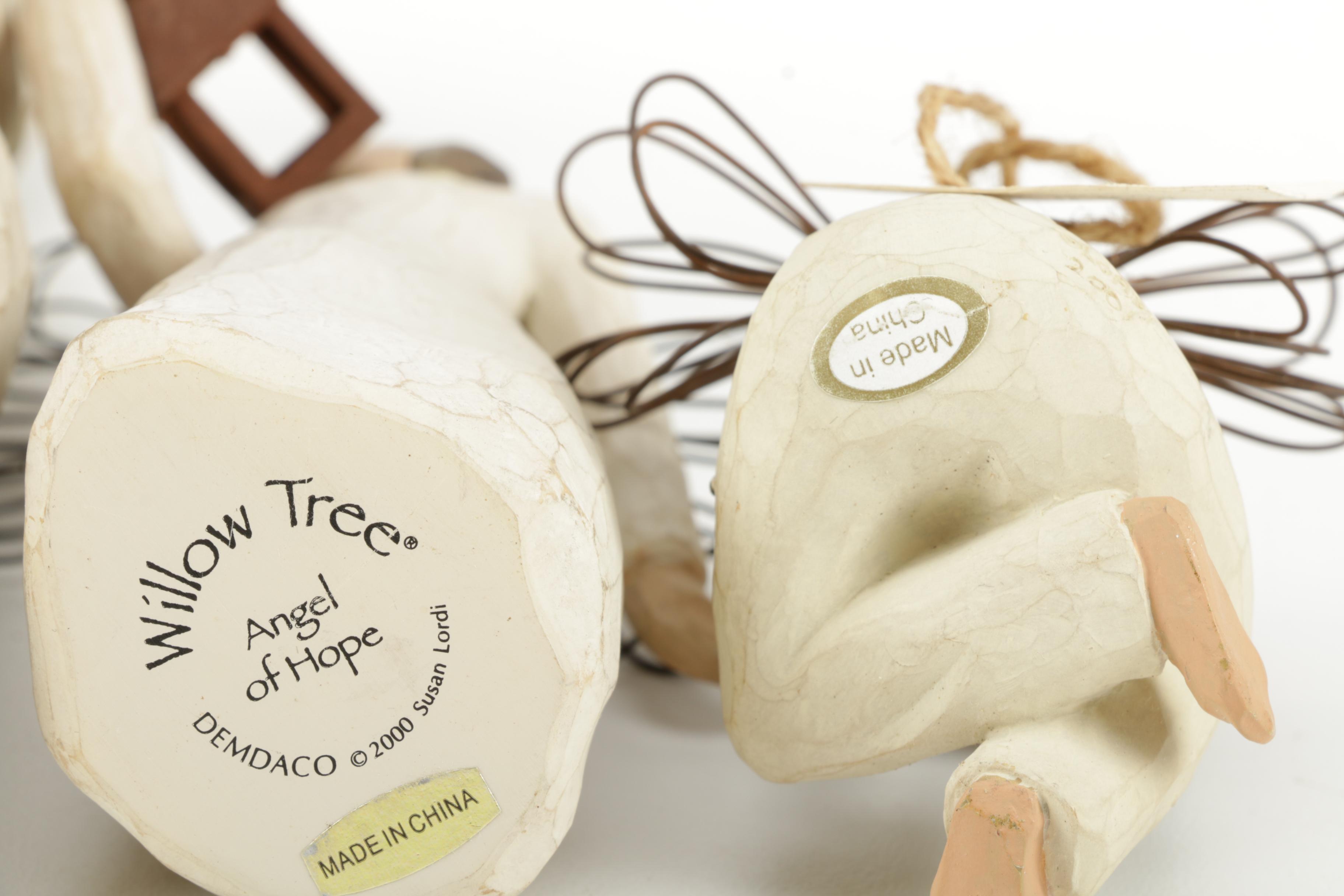 Collection of Willow Tree Figurines