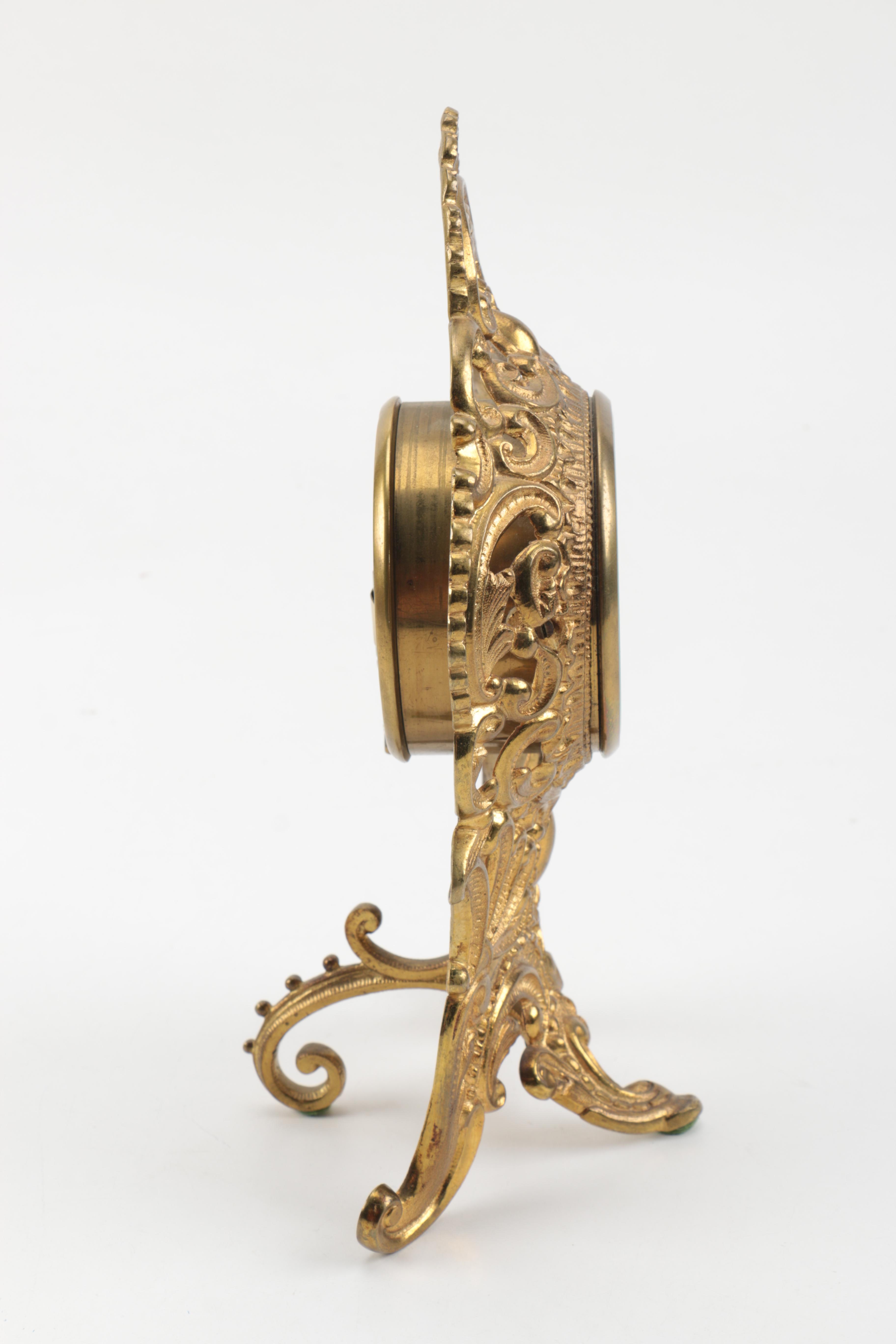 Rococo Style and Art Nouveau Style Mantel Clocks