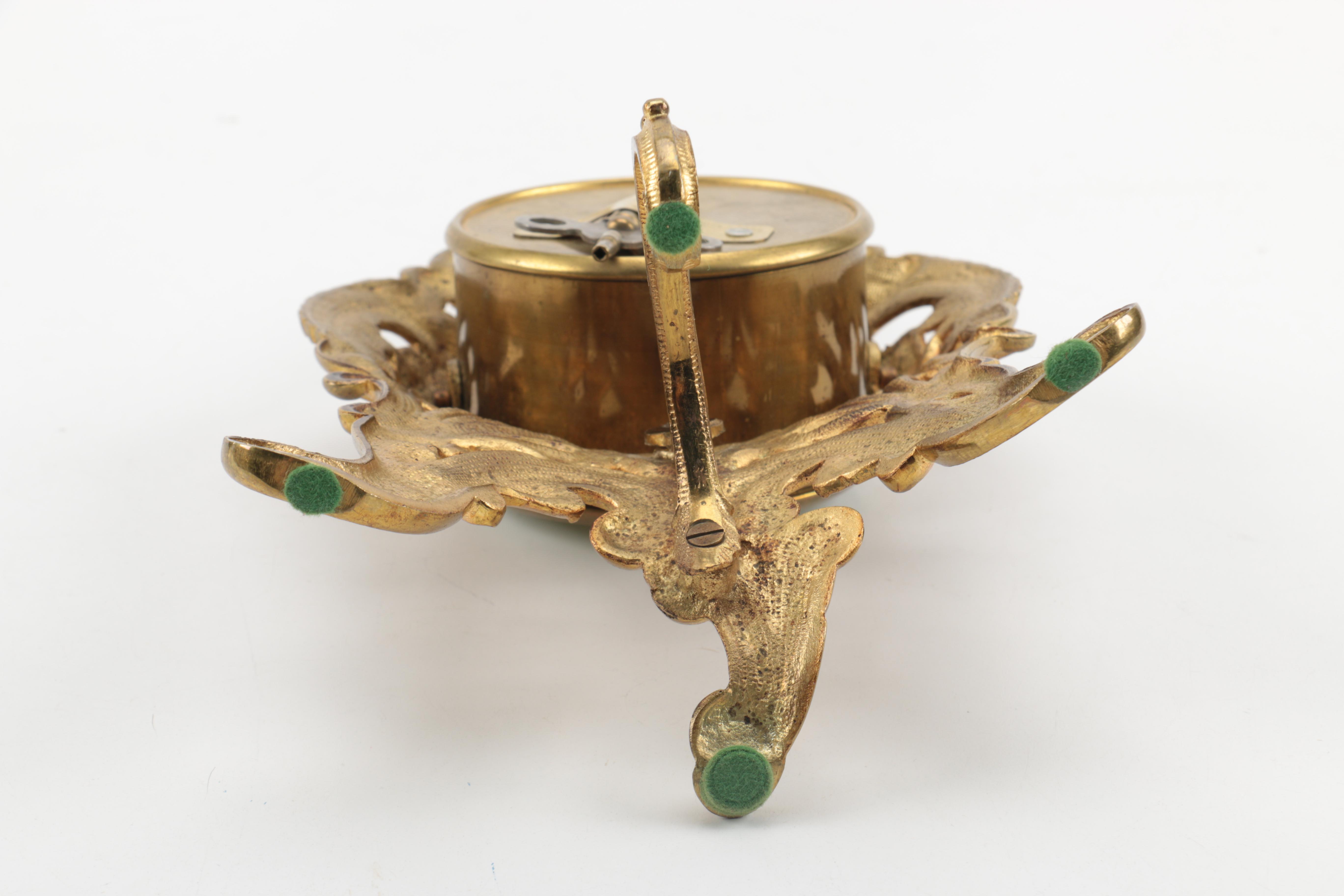 Rococo Style and Art Nouveau Style Mantel Clocks