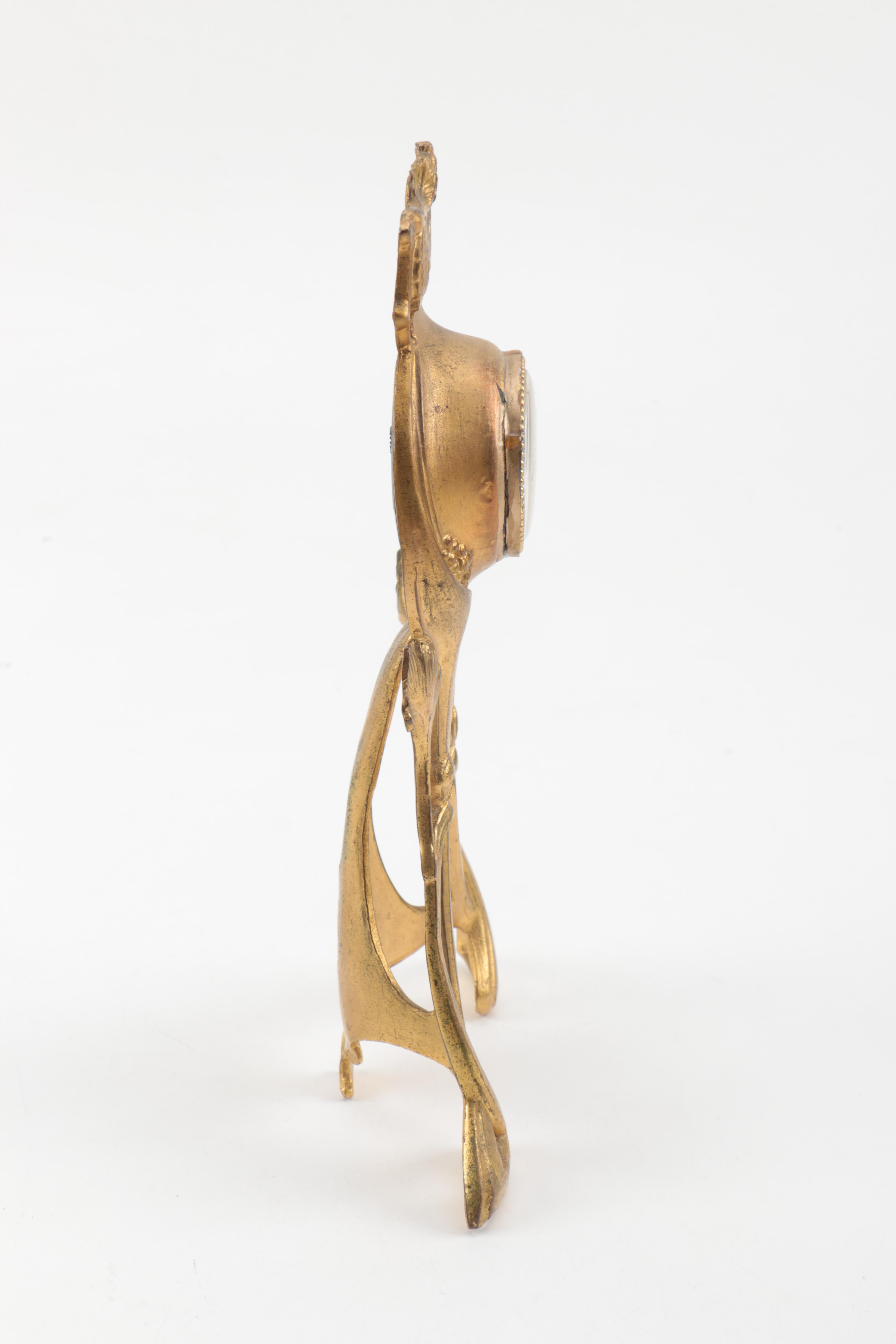 Rococo Style and Art Nouveau Style Mantel Clocks