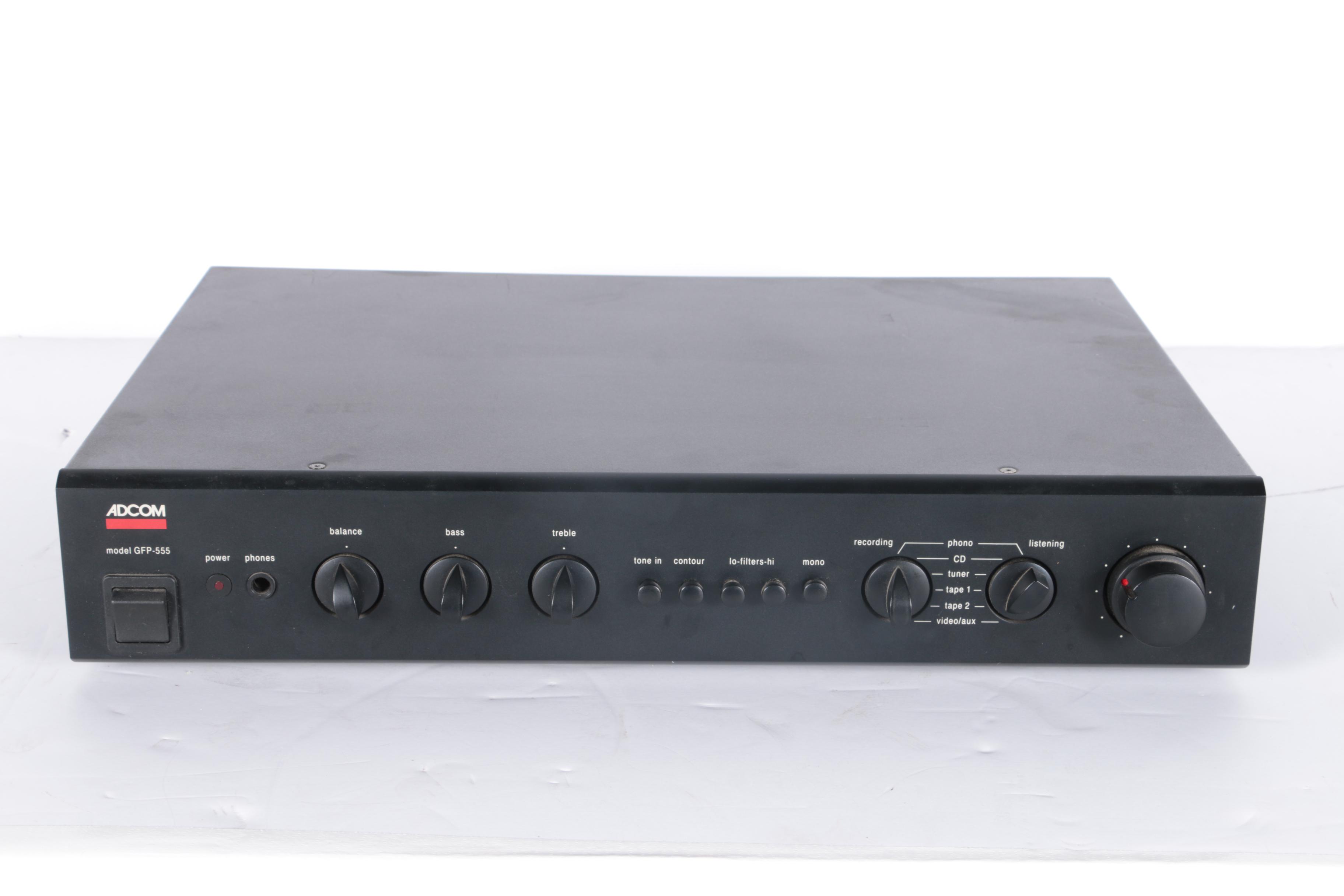 Assortment of Sound System Equipment