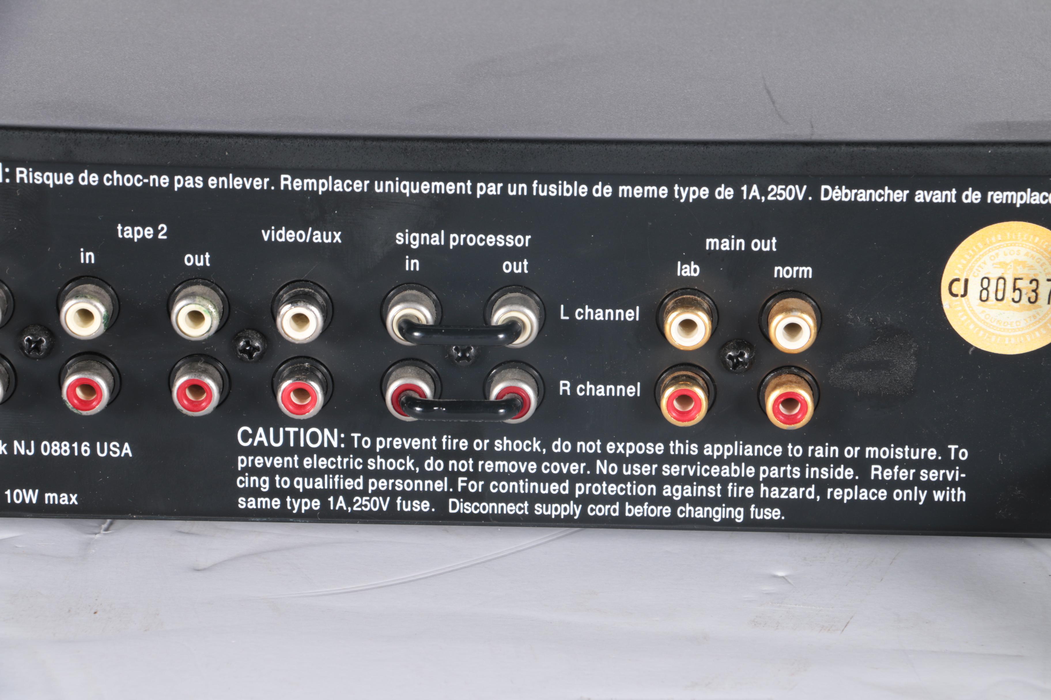 Assortment of Sound System Equipment