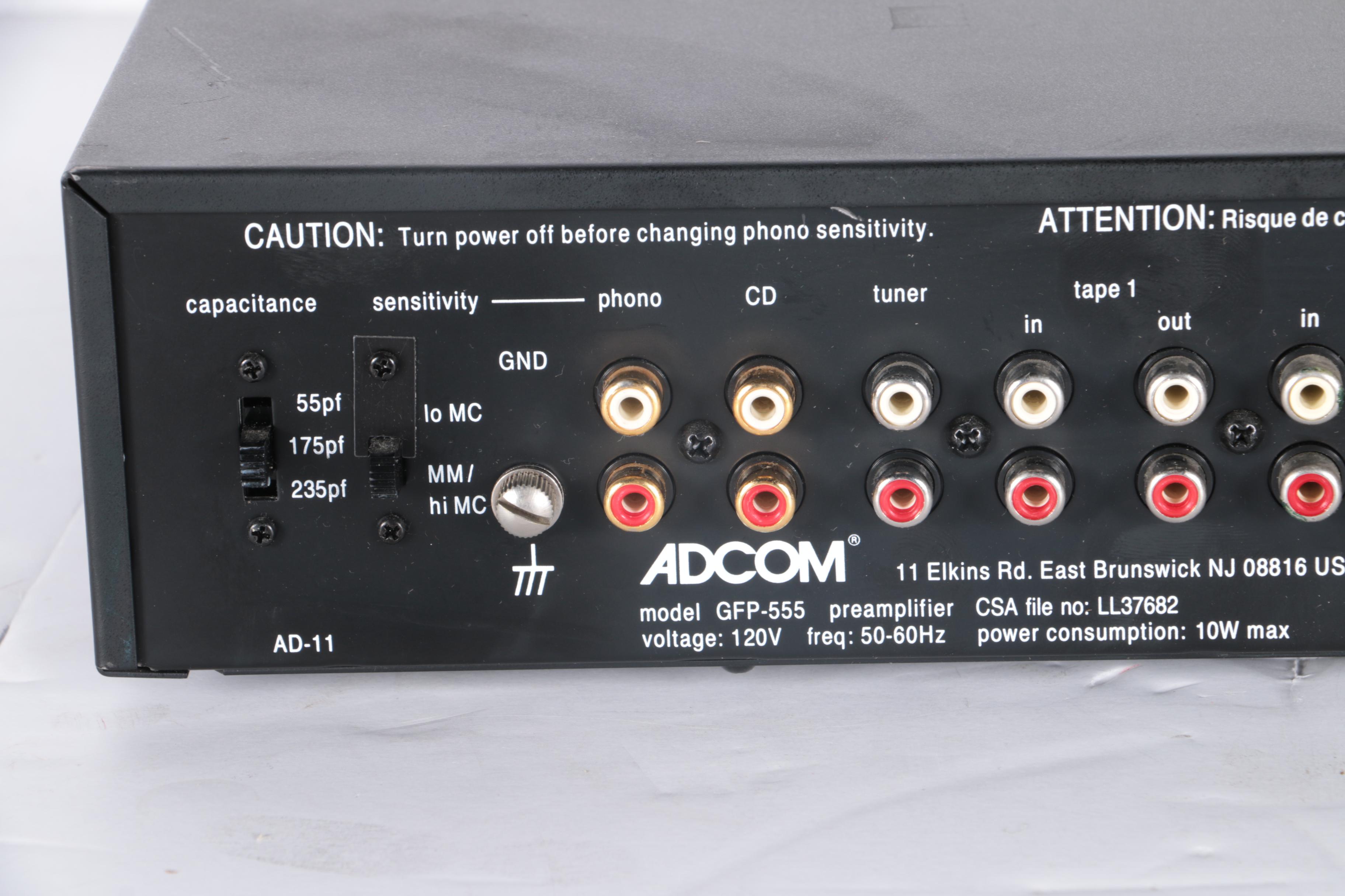 Assortment of Sound System Equipment