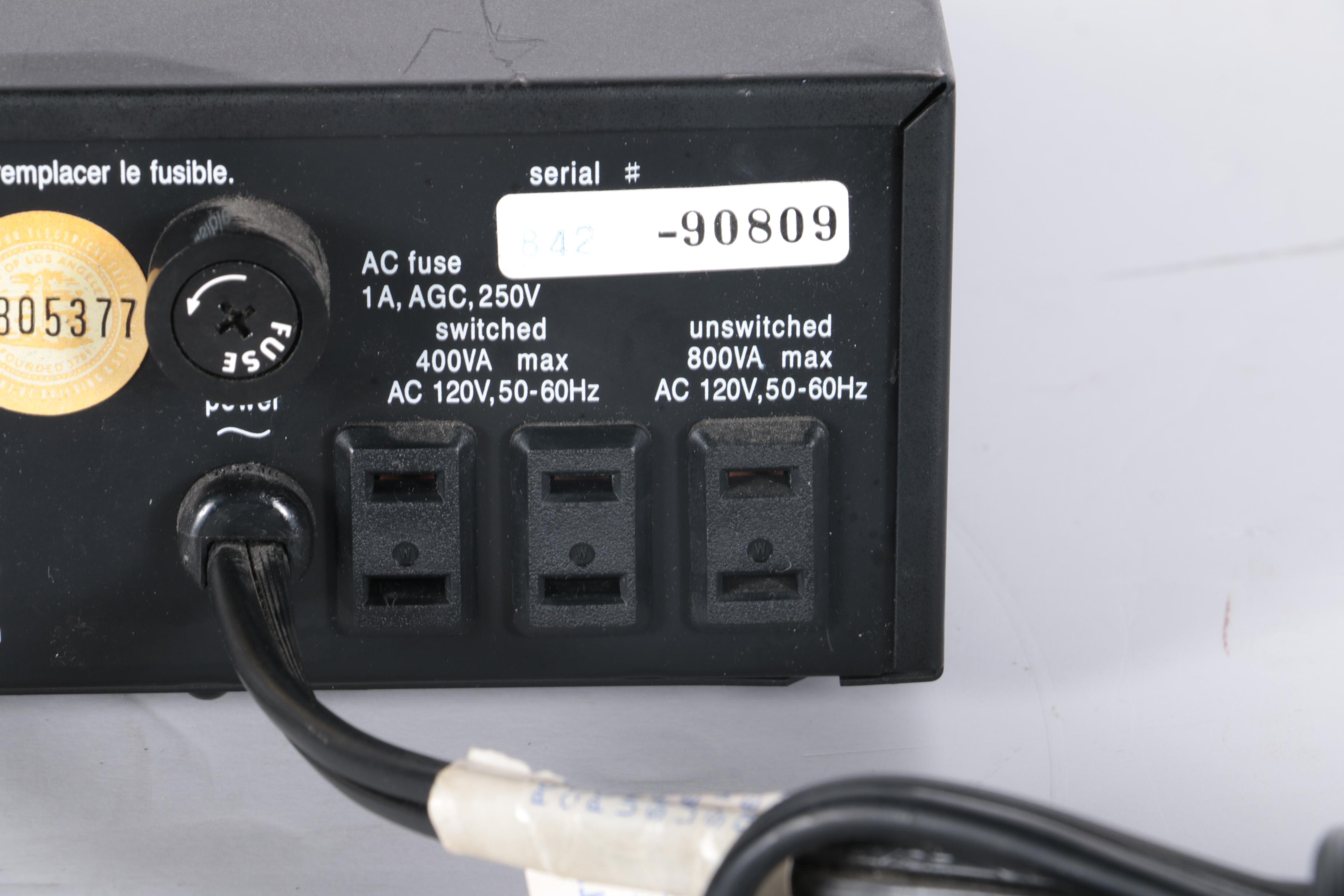 Assortment of Sound System Equipment