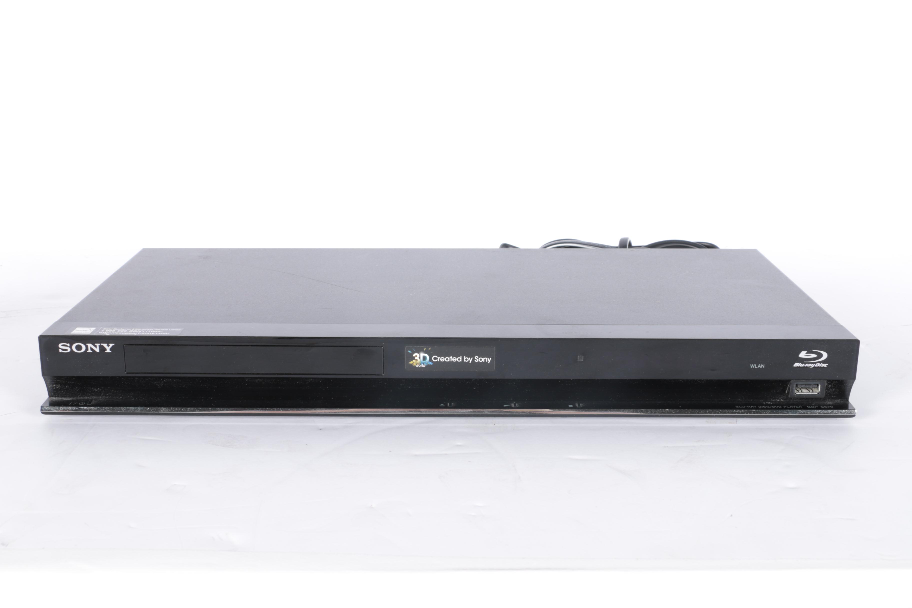 SonyVideo Cassette Recorder and Blu-ray Disc Player