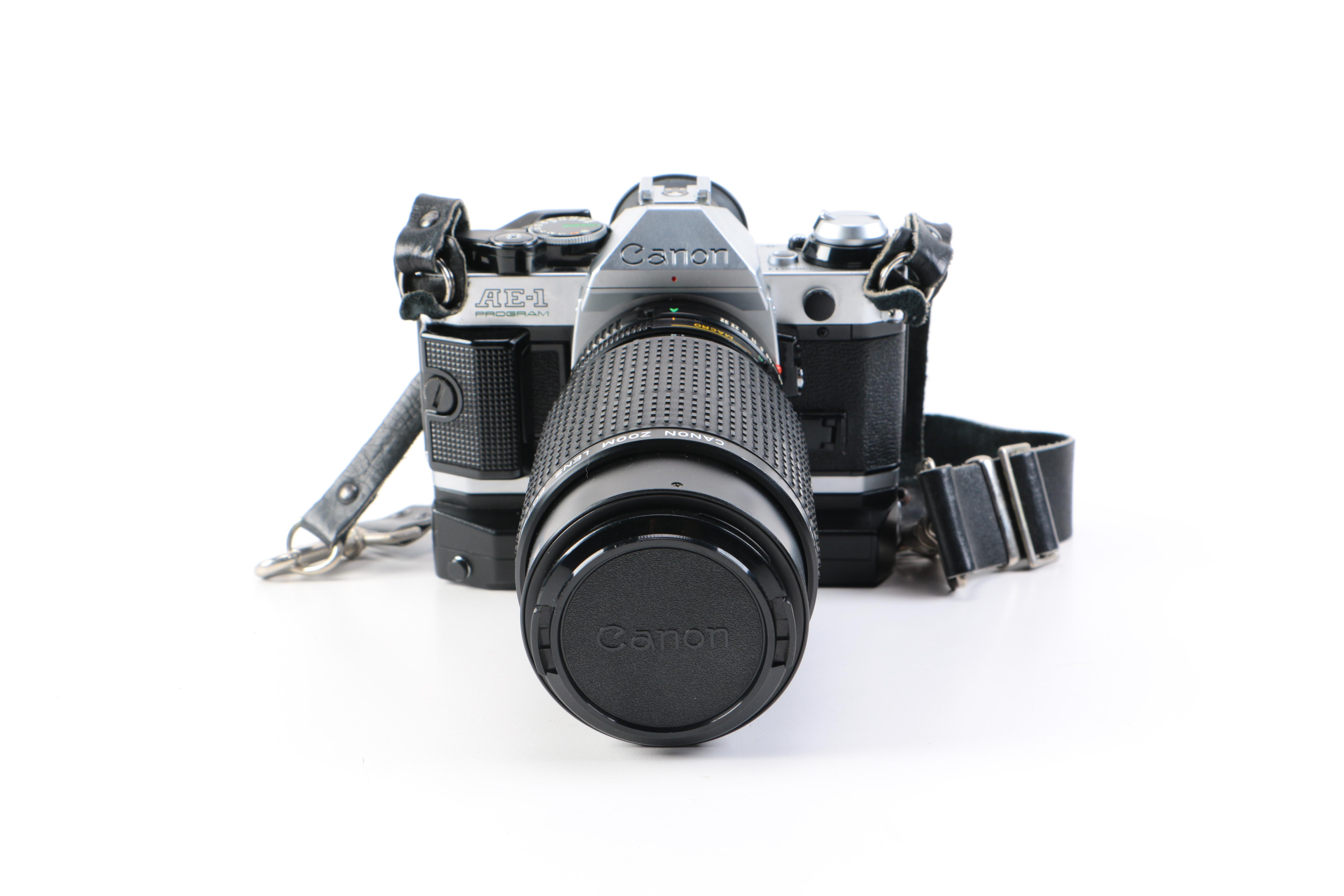 Canon and Minolta Film Cameras