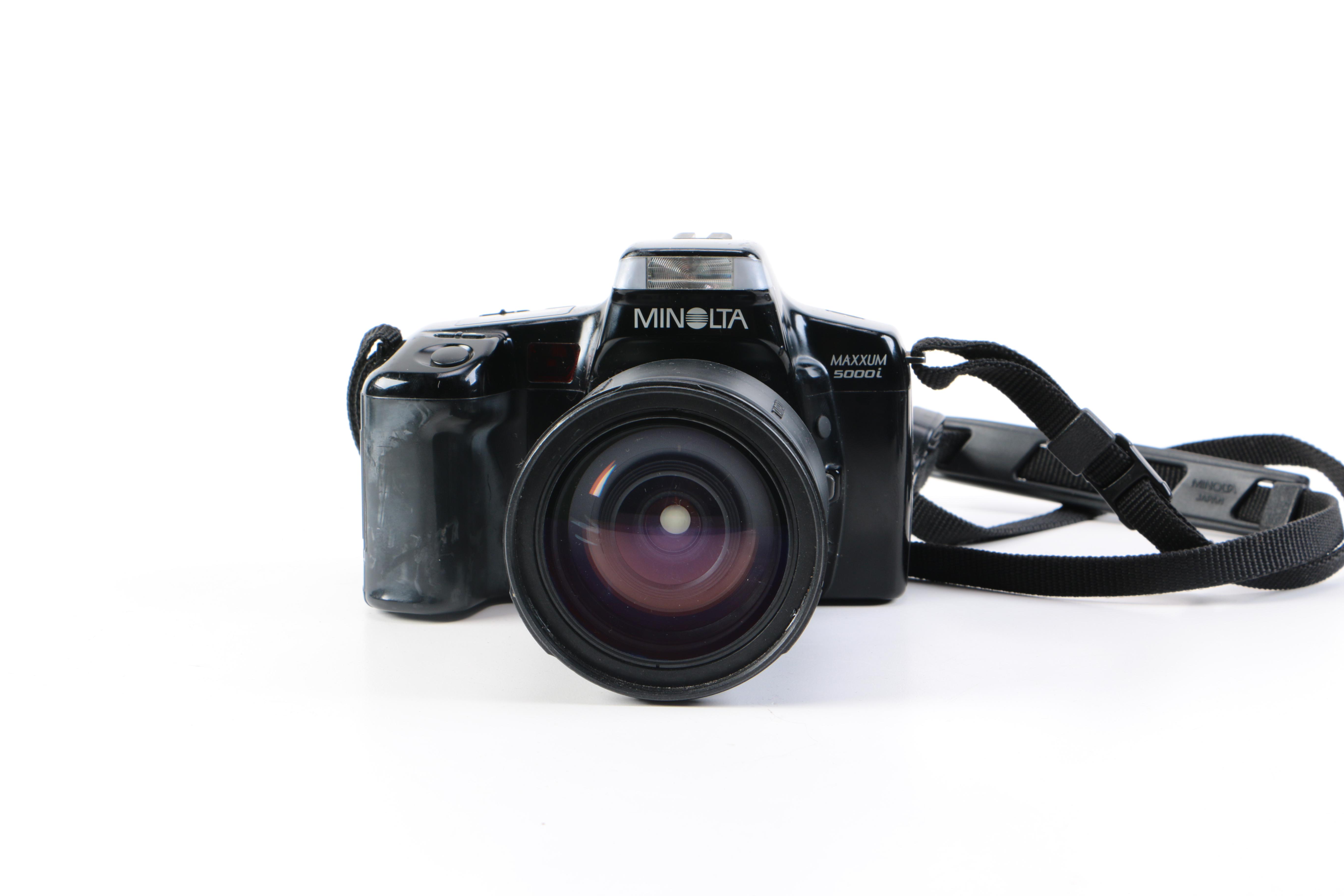 Canon and Minolta Film Cameras