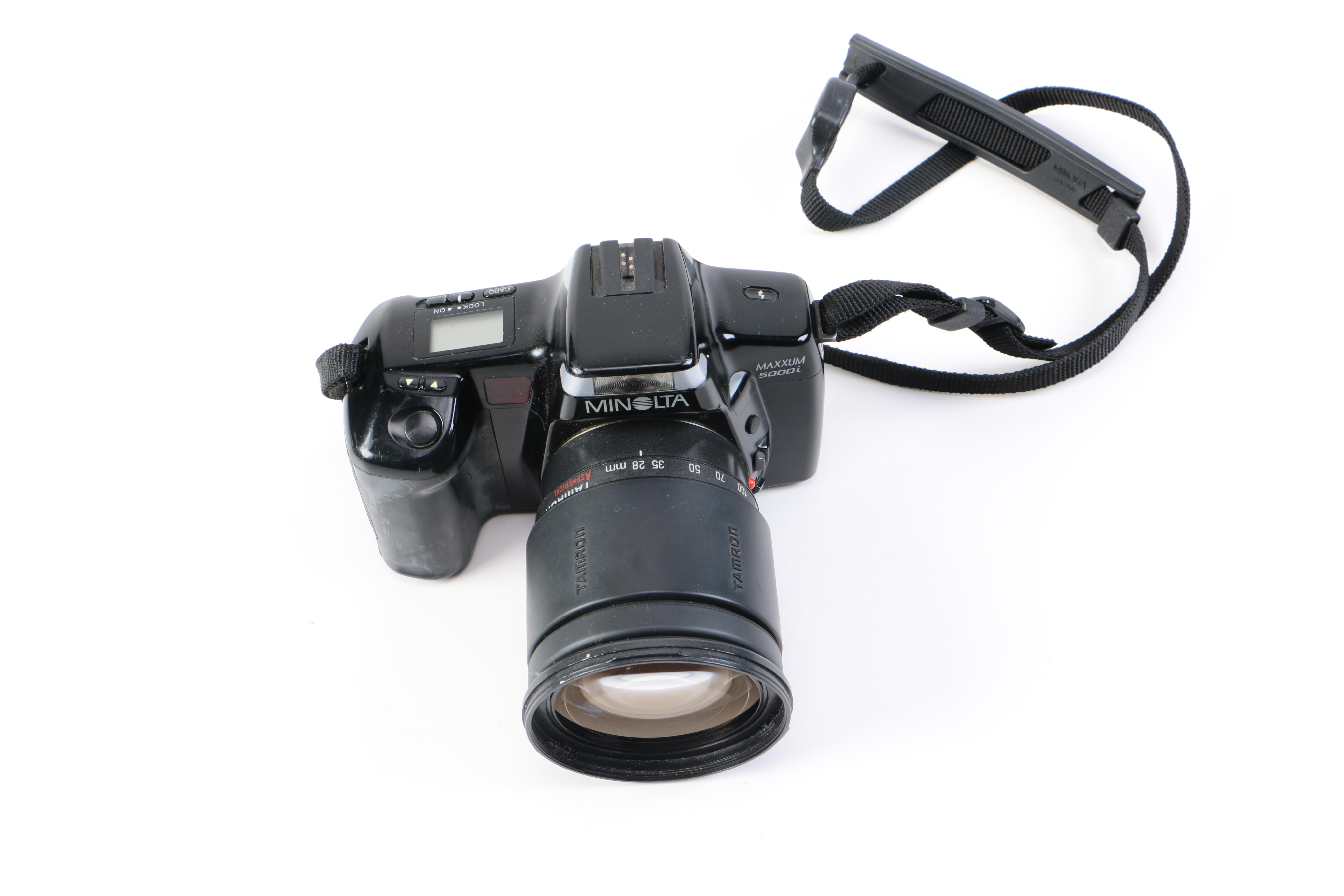 Canon and Minolta Film Cameras