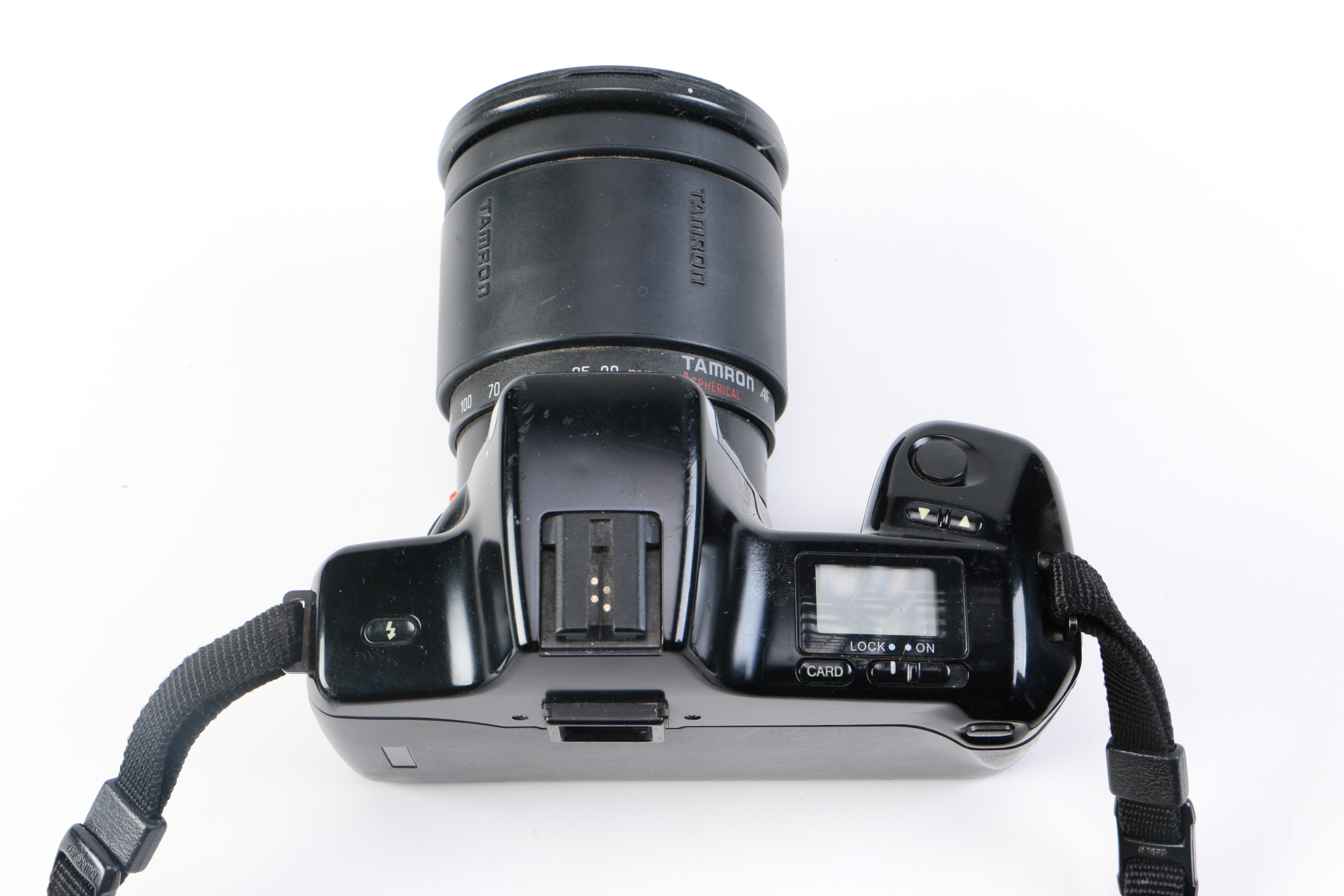 Canon and Minolta Film Cameras