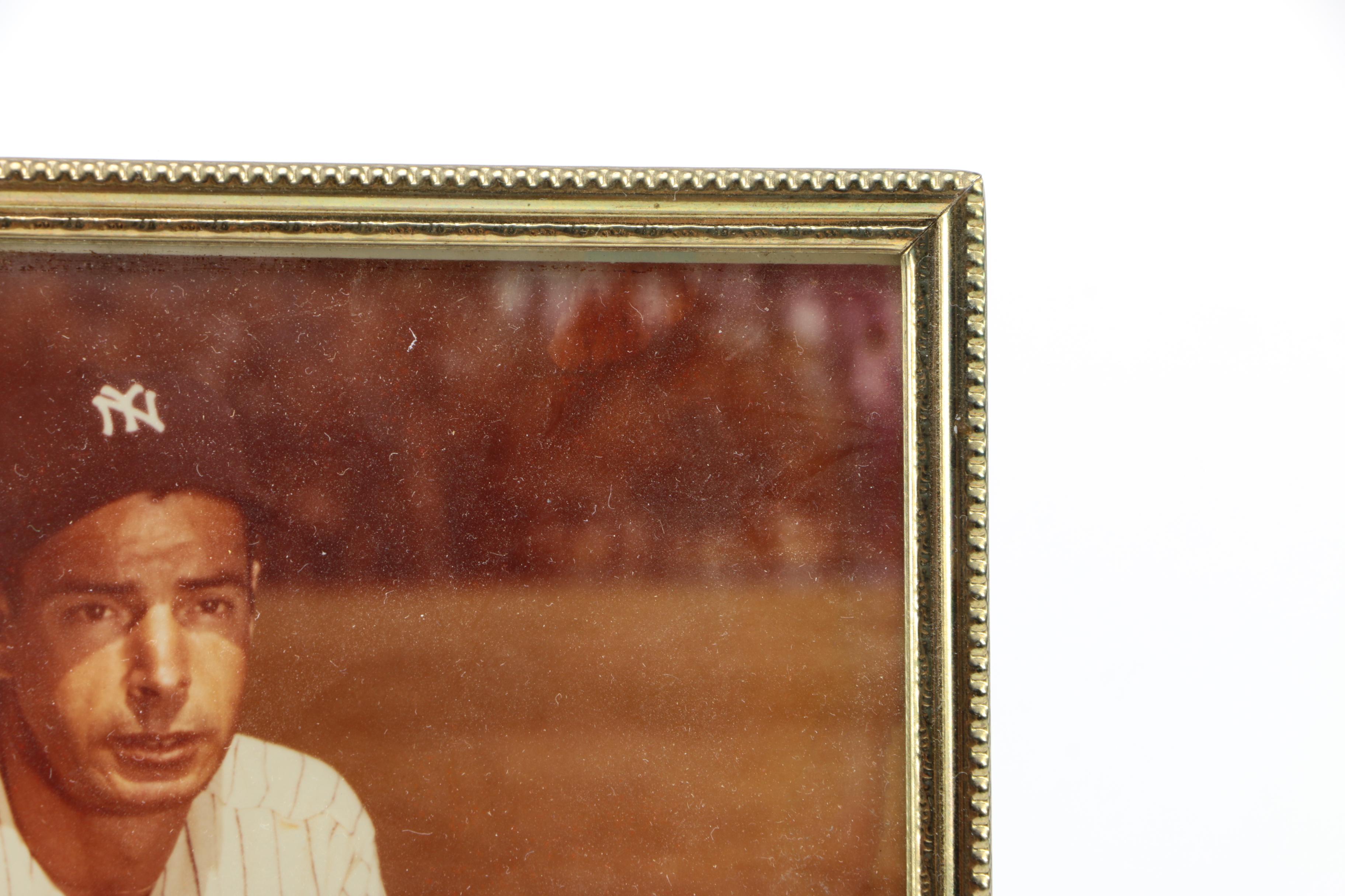 Signed Joe DiMaggio Photograph