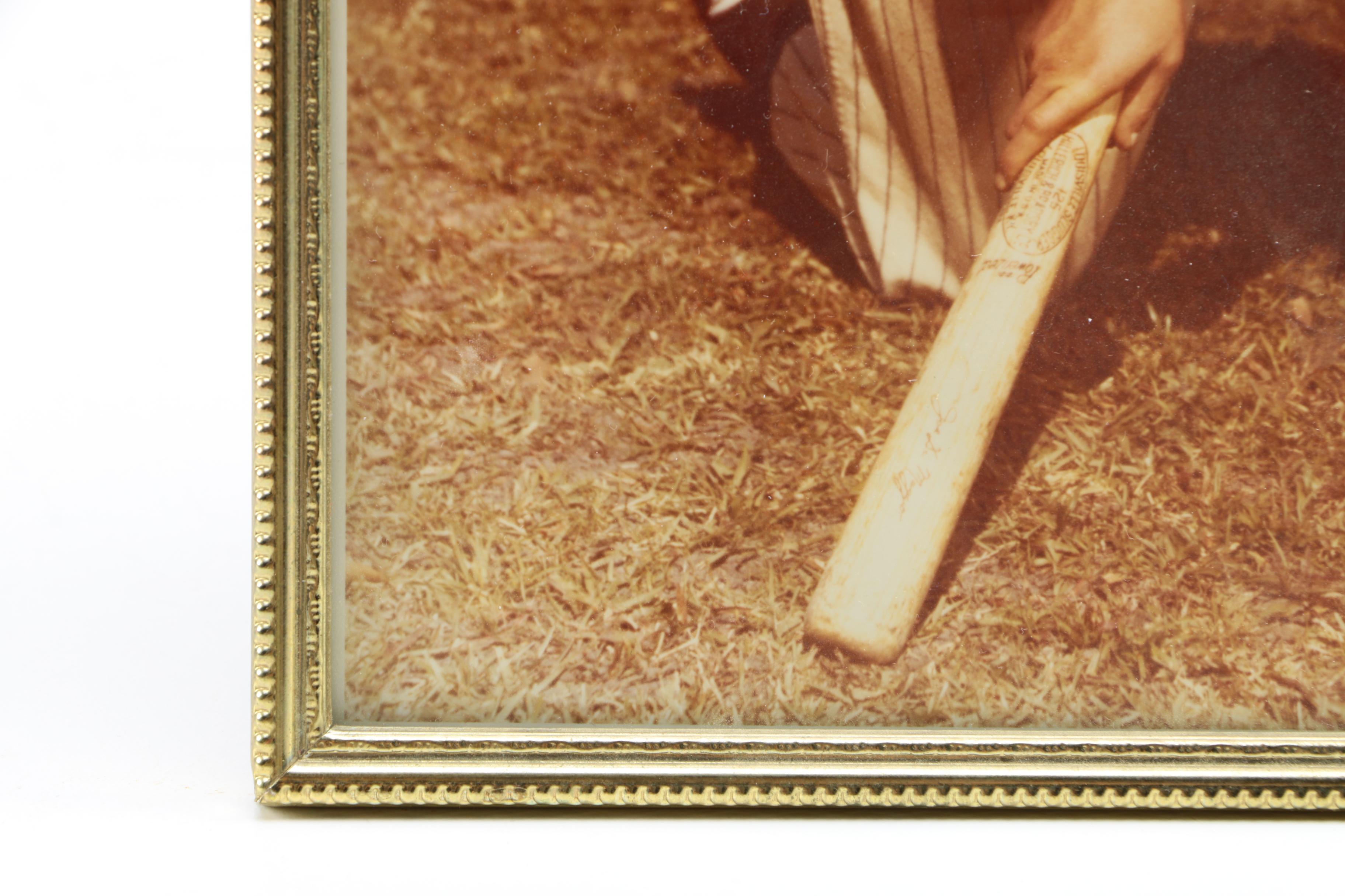 Signed Joe DiMaggio Photograph