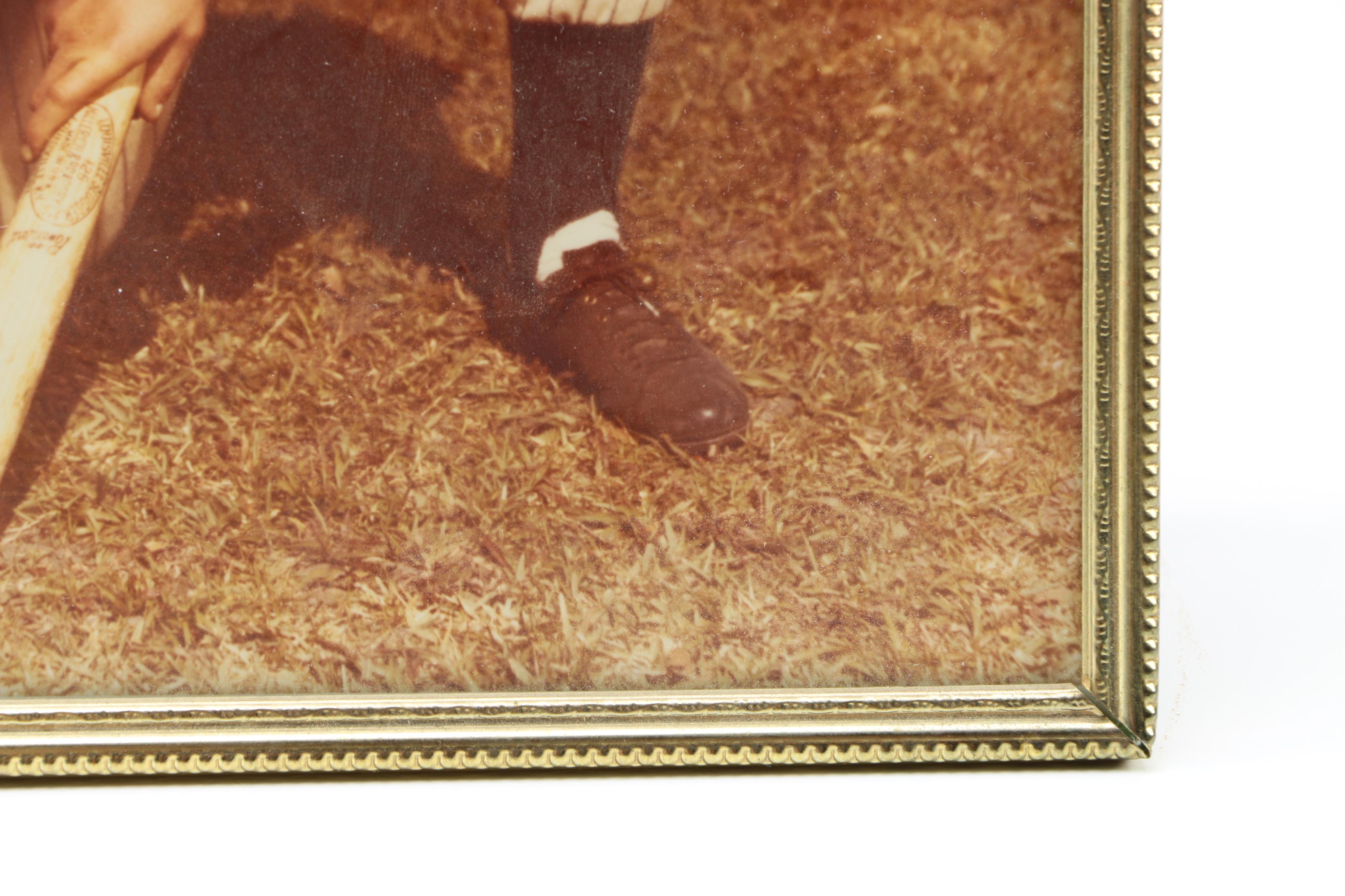 Signed Joe DiMaggio Photograph