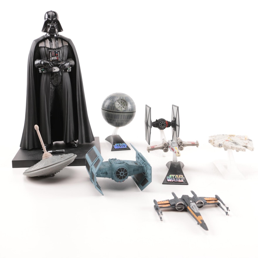 Collection of "Star Wars" Figurines and Toys