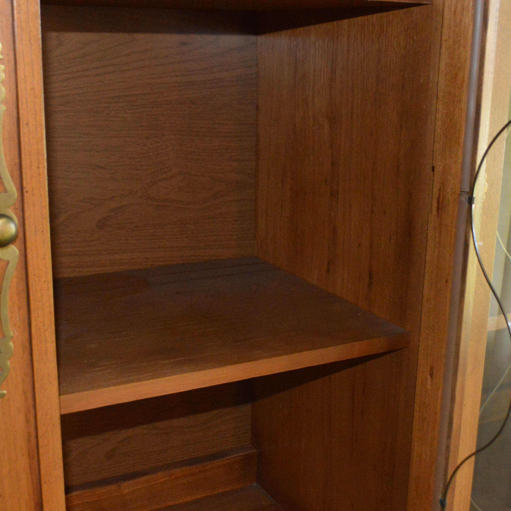 Vintage Stanley Furniture Two-Piece China Cabinet