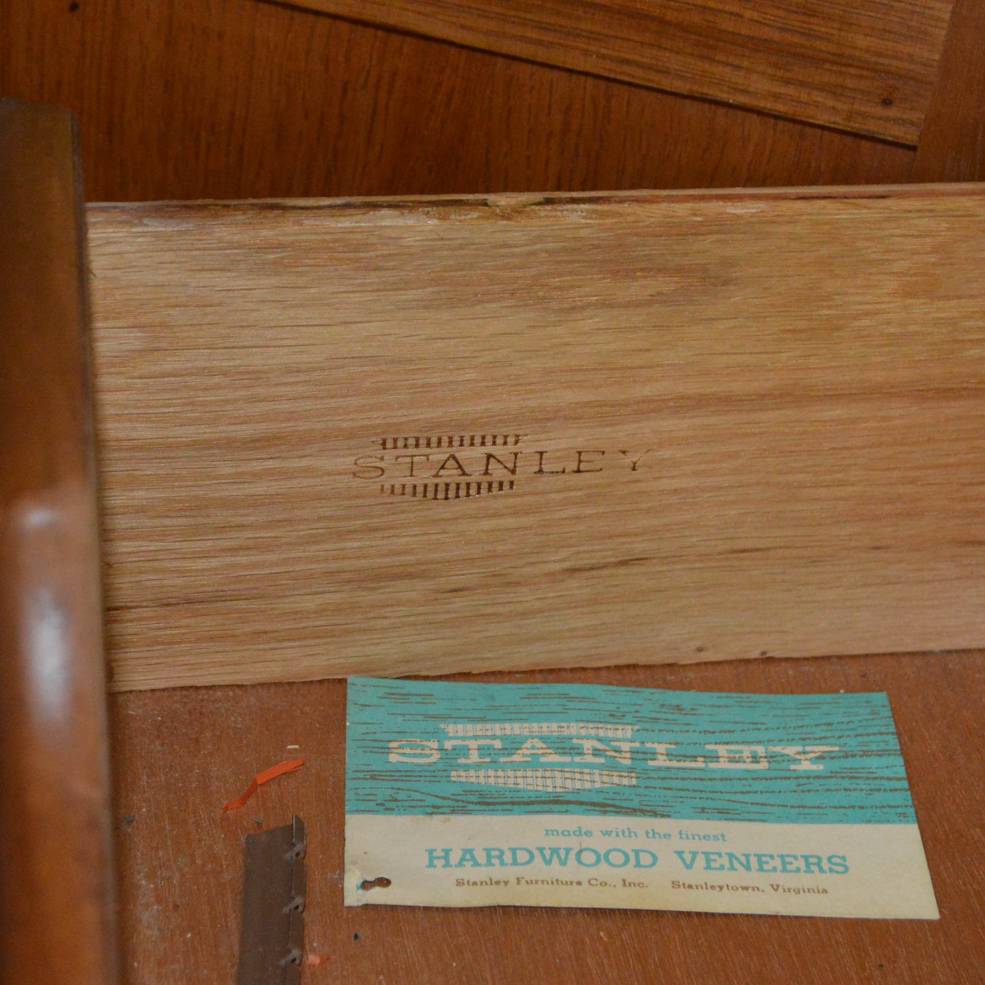 Vintage Stanley Furniture Two-Piece China Cabinet