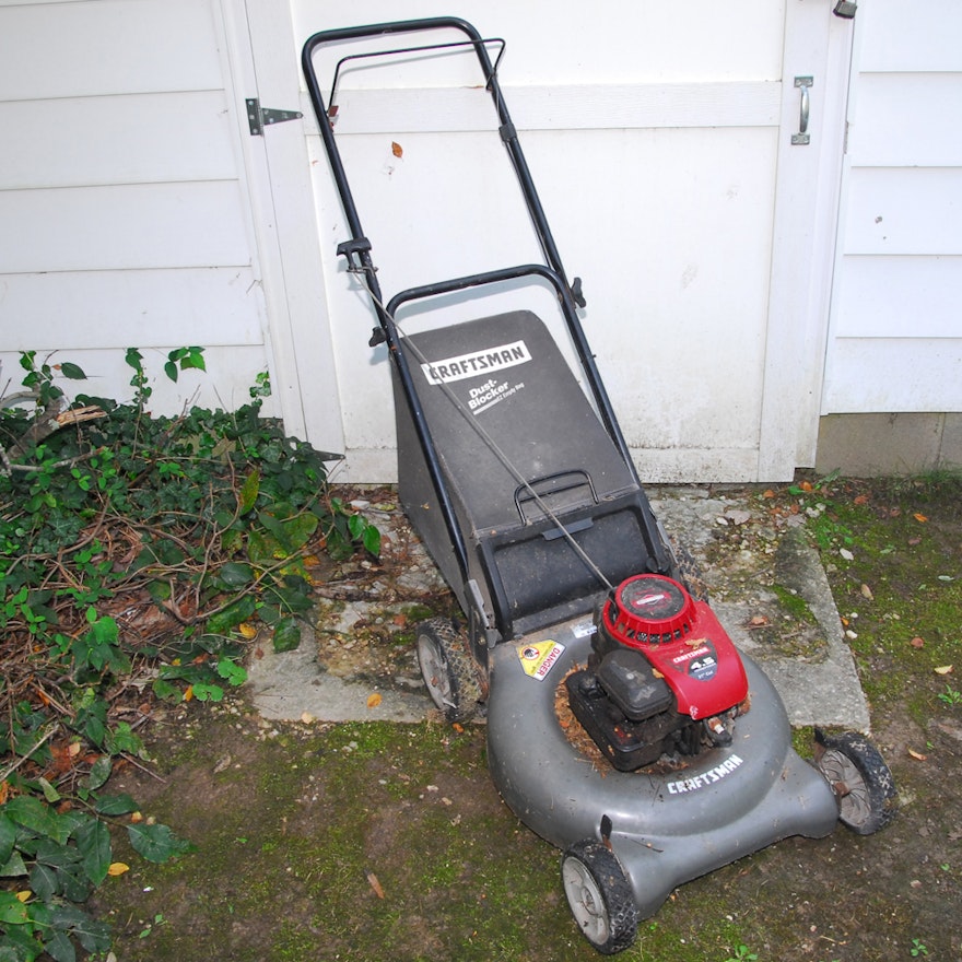 Craftsman Mower With Collection Bag