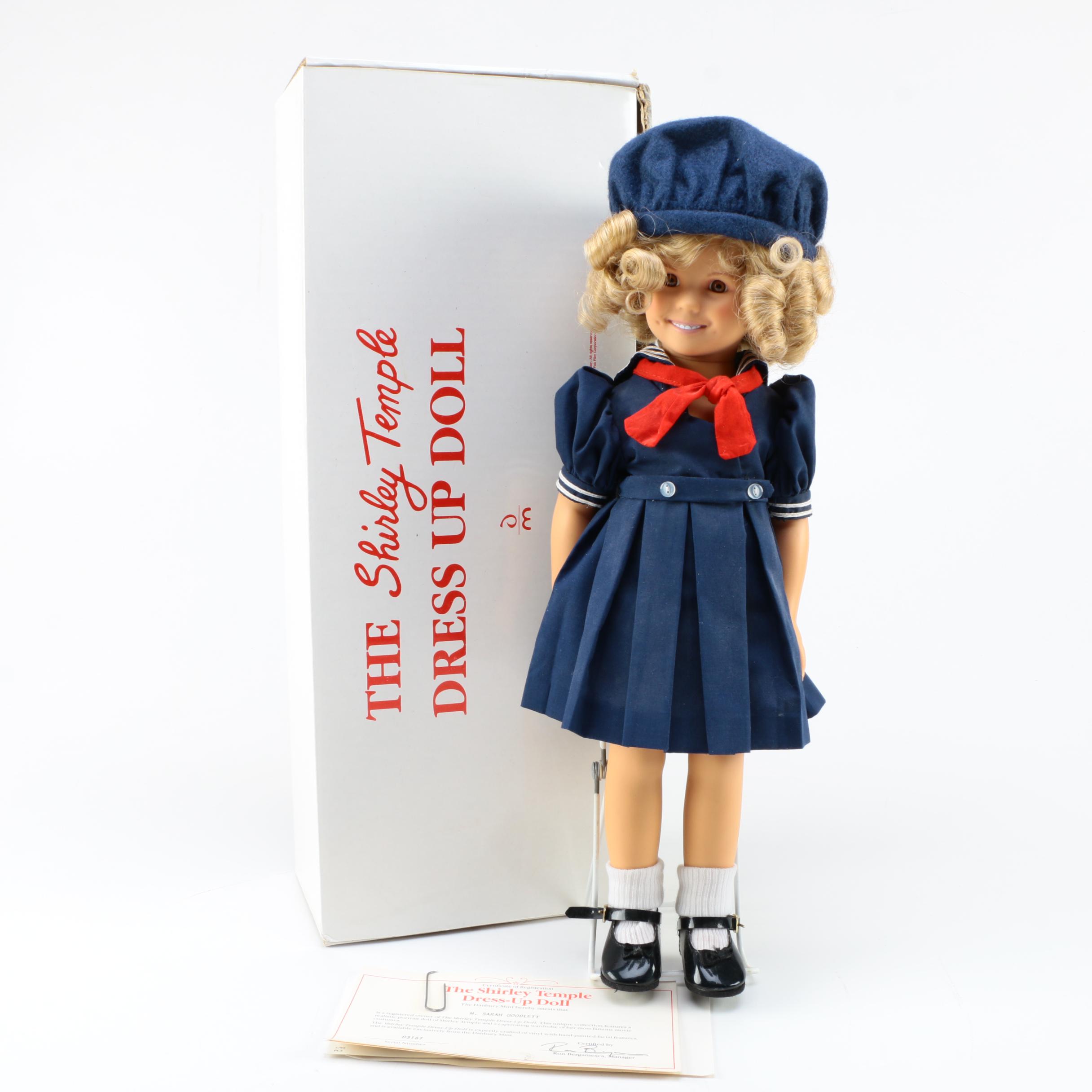 The Danbury Mint Shirley Temple "Poor Little Rich Girl" Doll