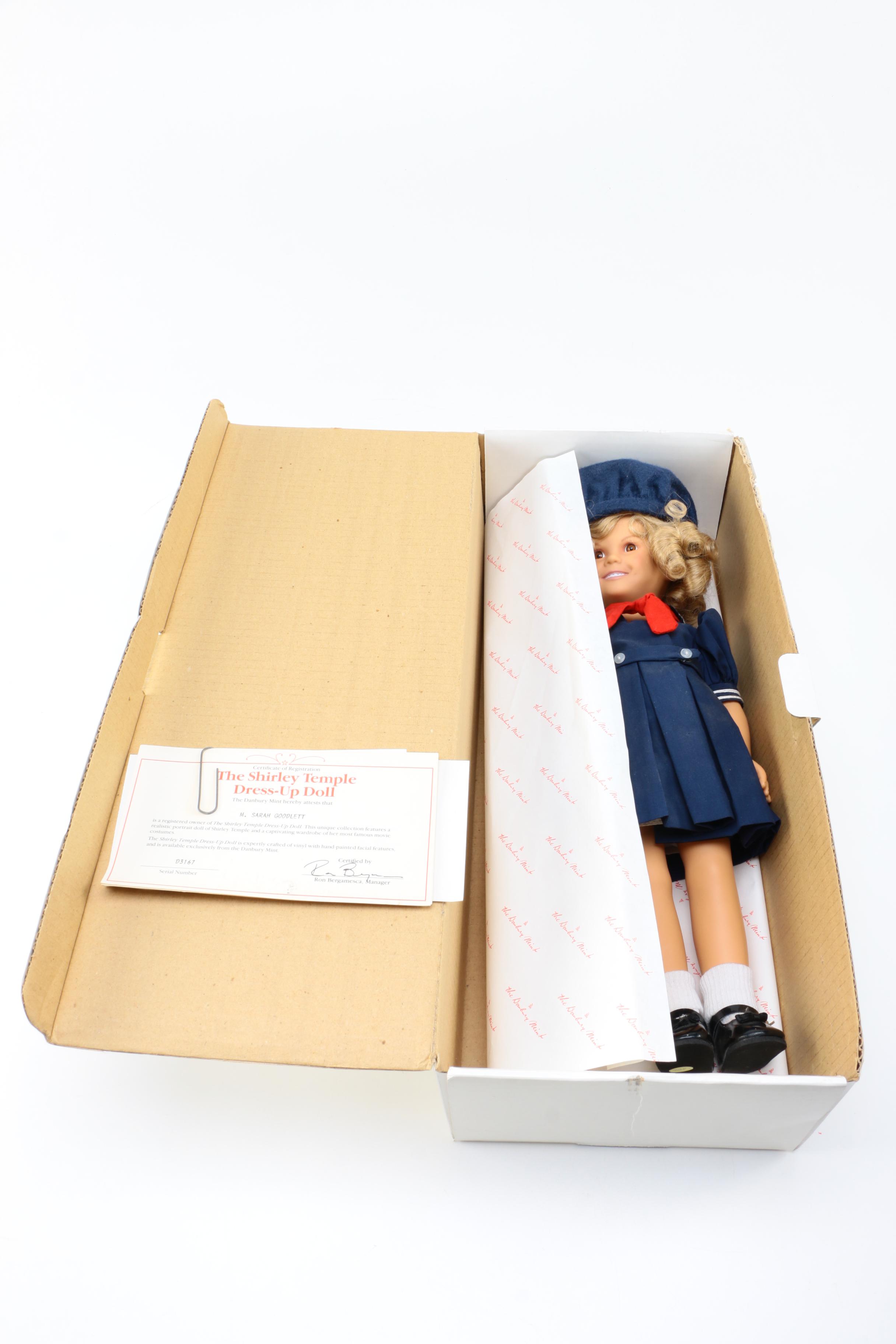 The Danbury Mint Shirley Temple "Poor Little Rich Girl" Doll