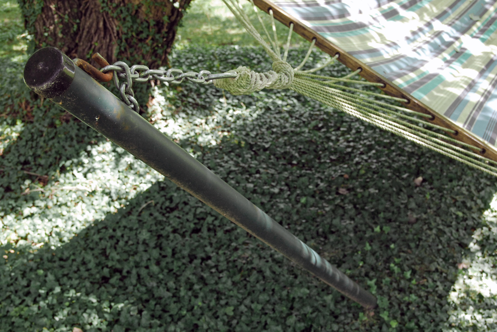 Outdoor Hammock with Metal Spreader