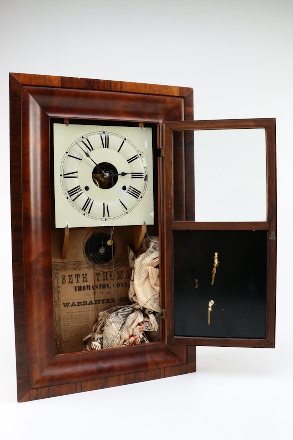 Antique OG Clock by Seth Thomas, Circa 1870