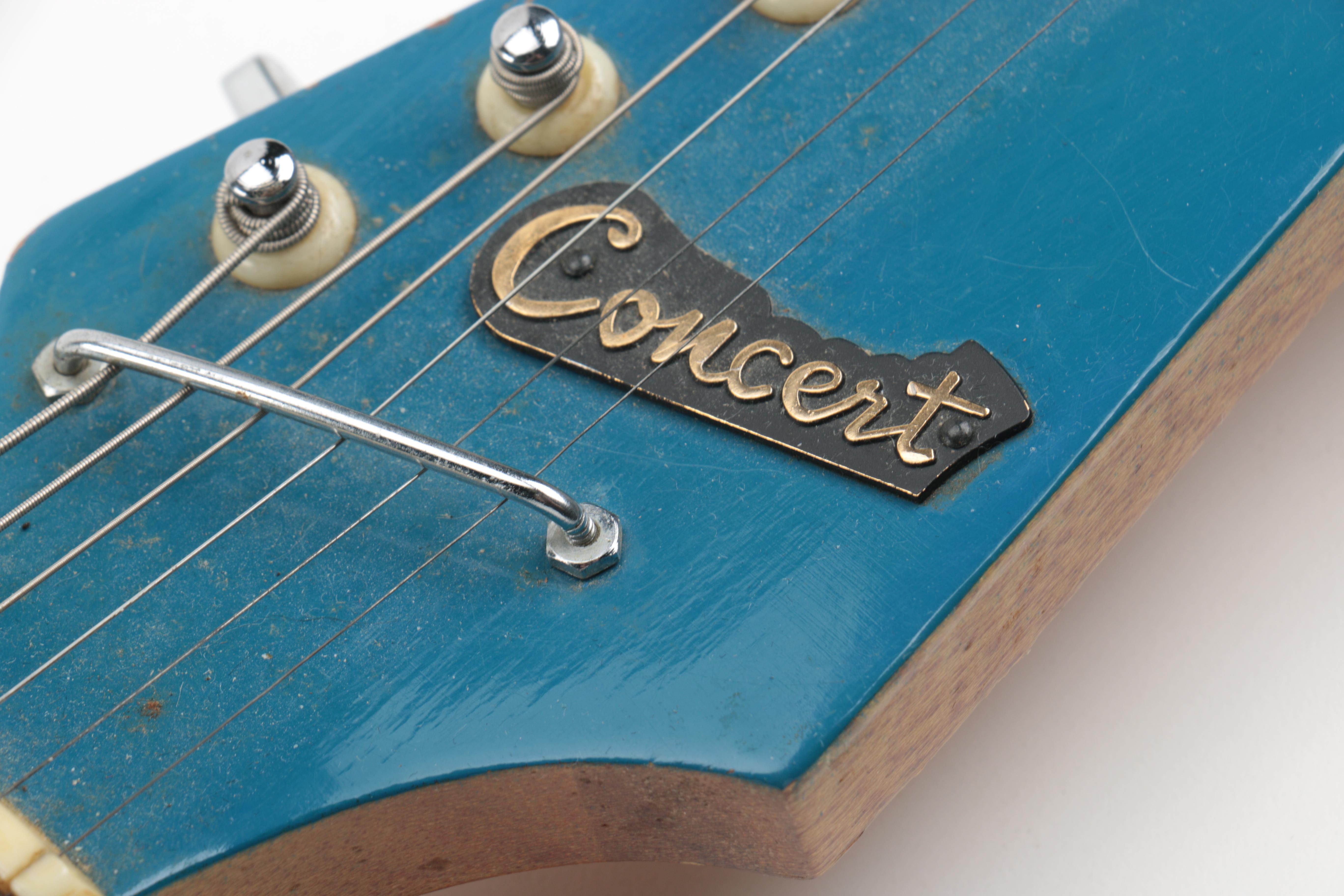 Vintage Kawai TeleStar Style Electric Guitar, Case and Accessories