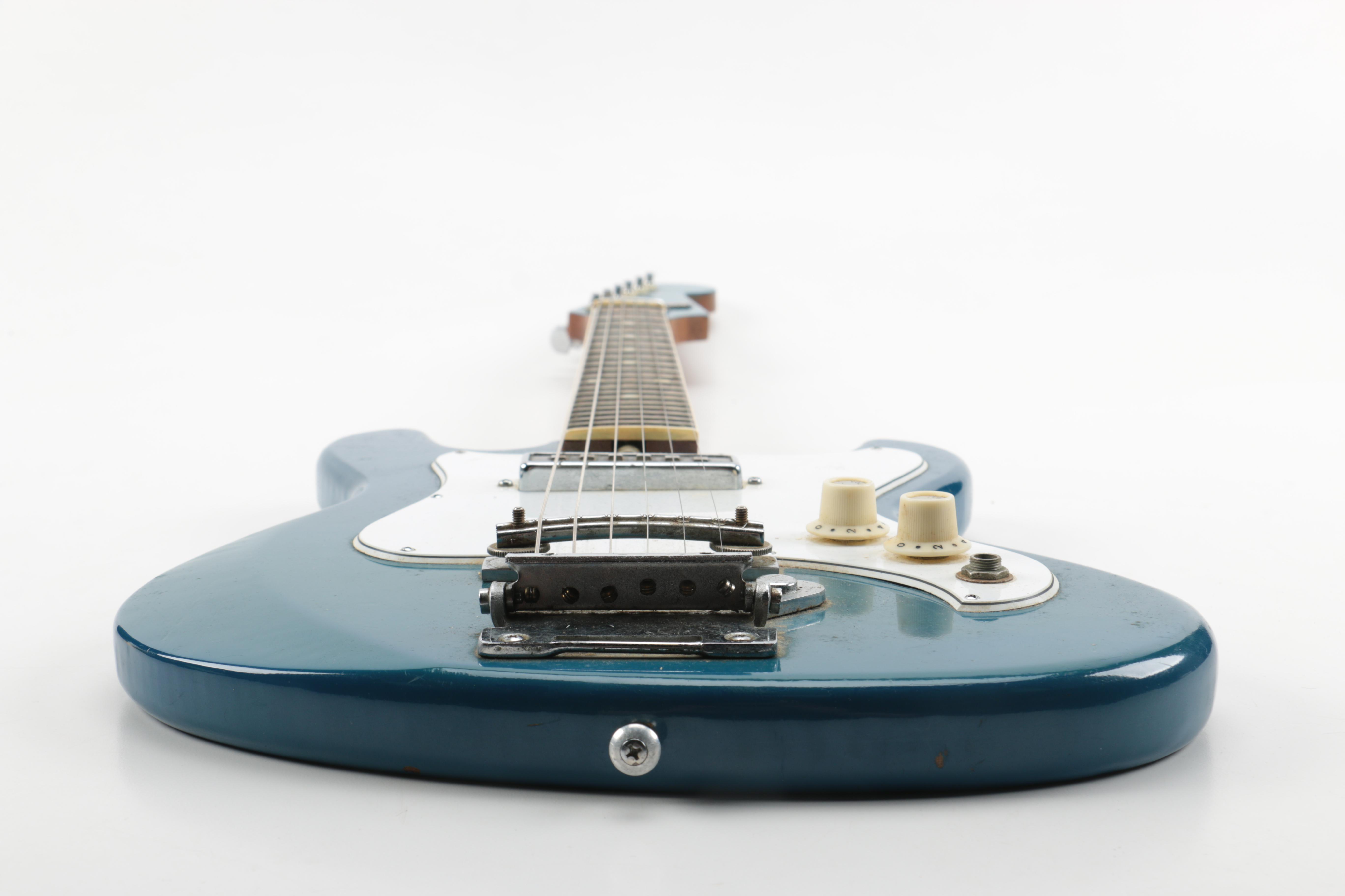 Vintage Kawai TeleStar Style Electric Guitar, Case and Accessories