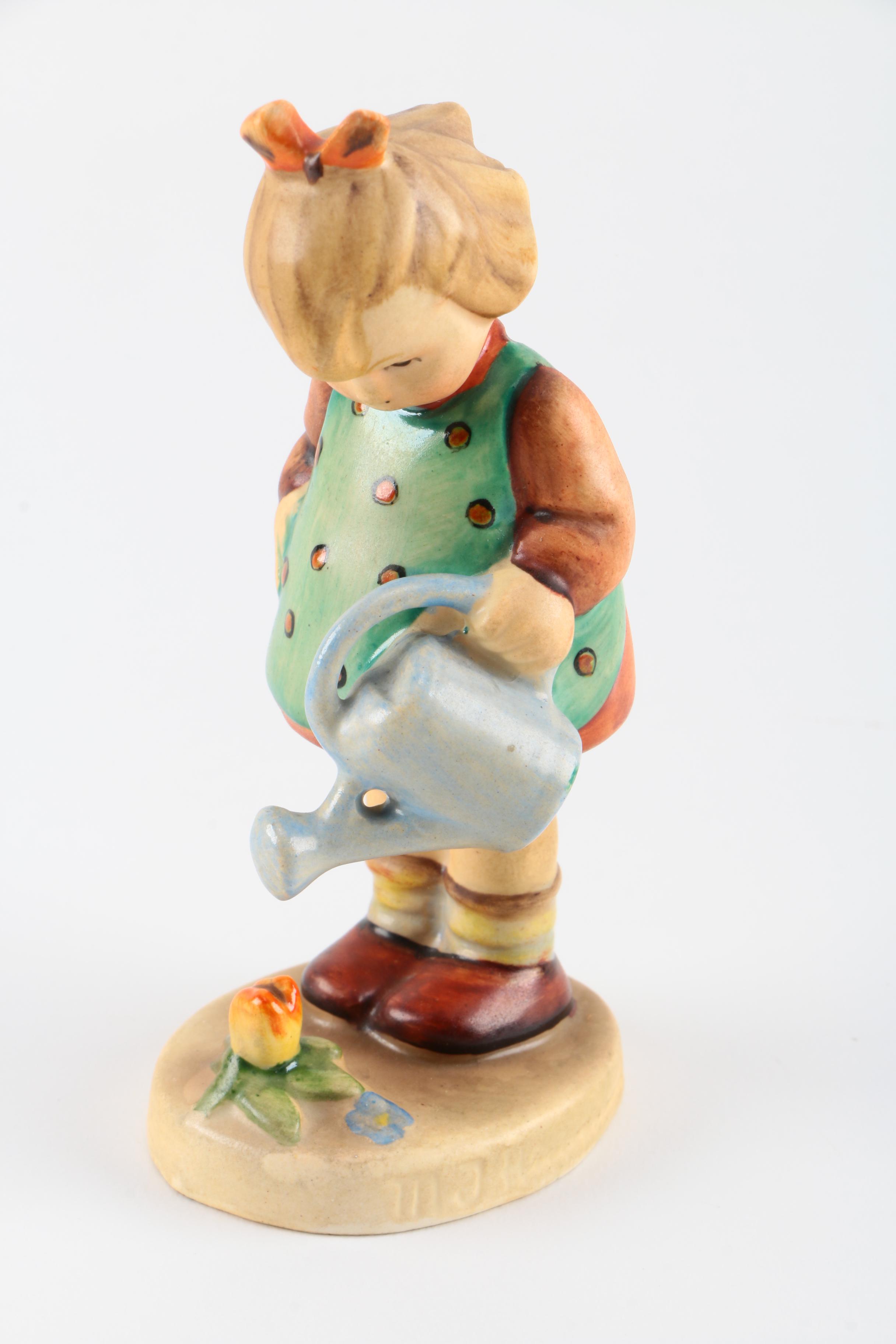 Early Hummel "Little Gardener" Porcelain Figurine
