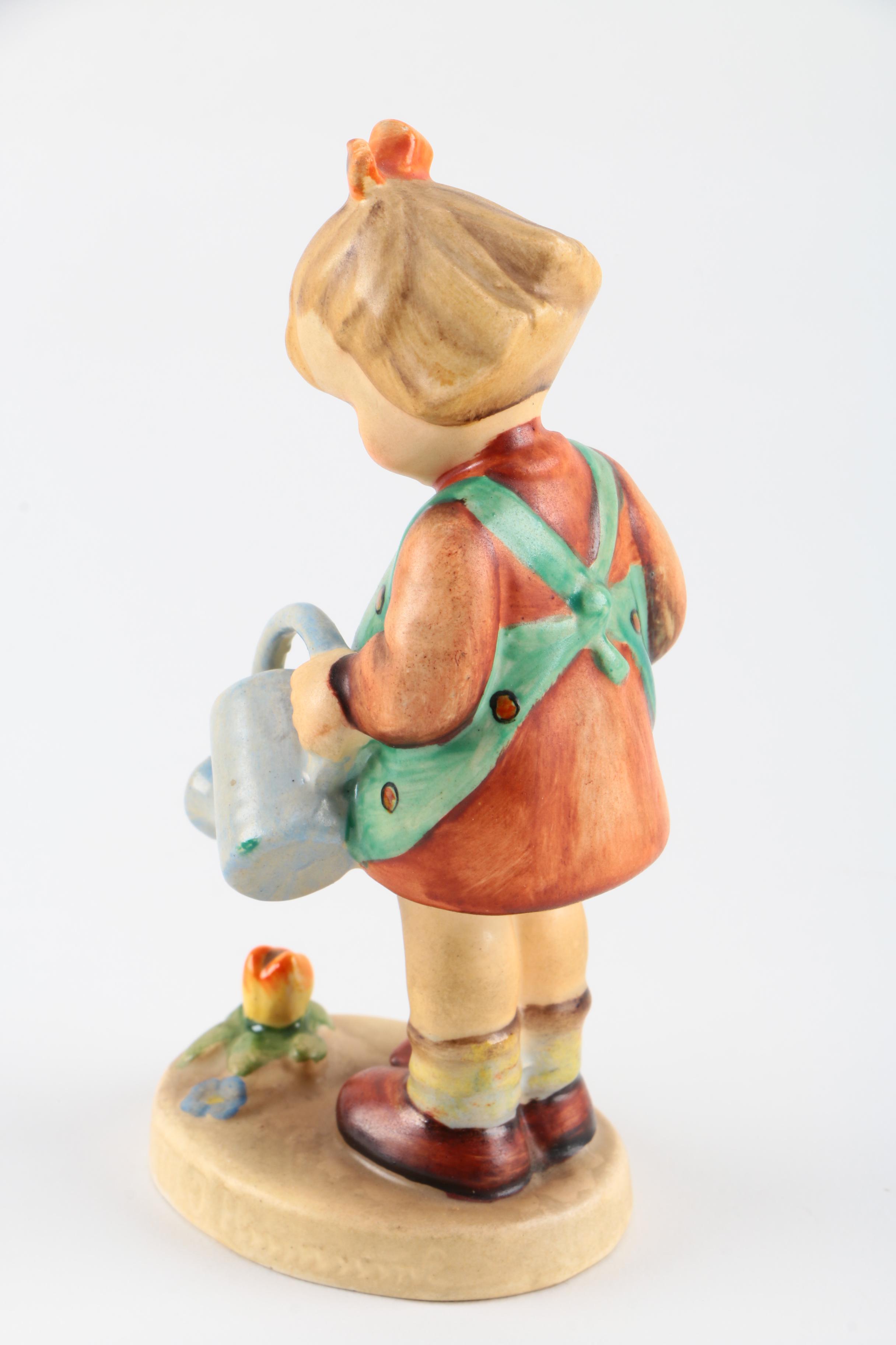 Early Hummel "Little Gardener" Porcelain Figurine